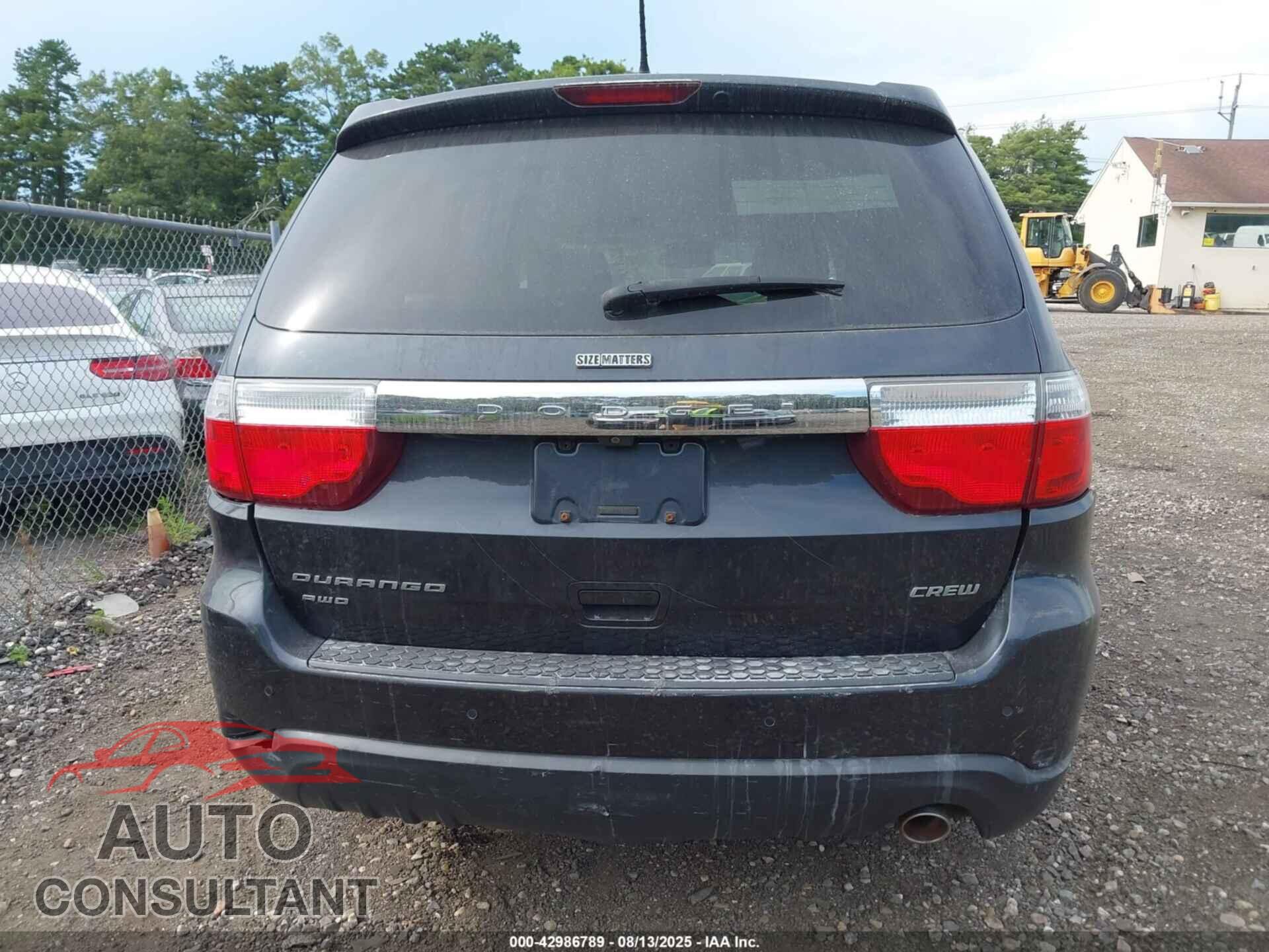 DODGE DURANGO 2013 - 1C4RDJDG9DC554053