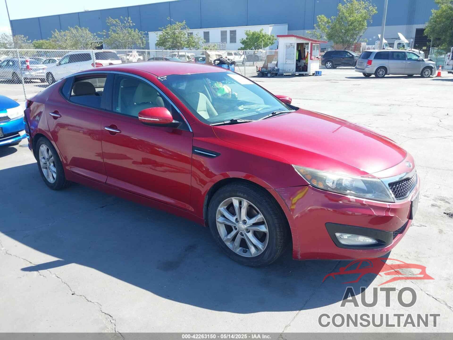 KIA OPTIMA 2012 - 5XXGM4A78CG056373