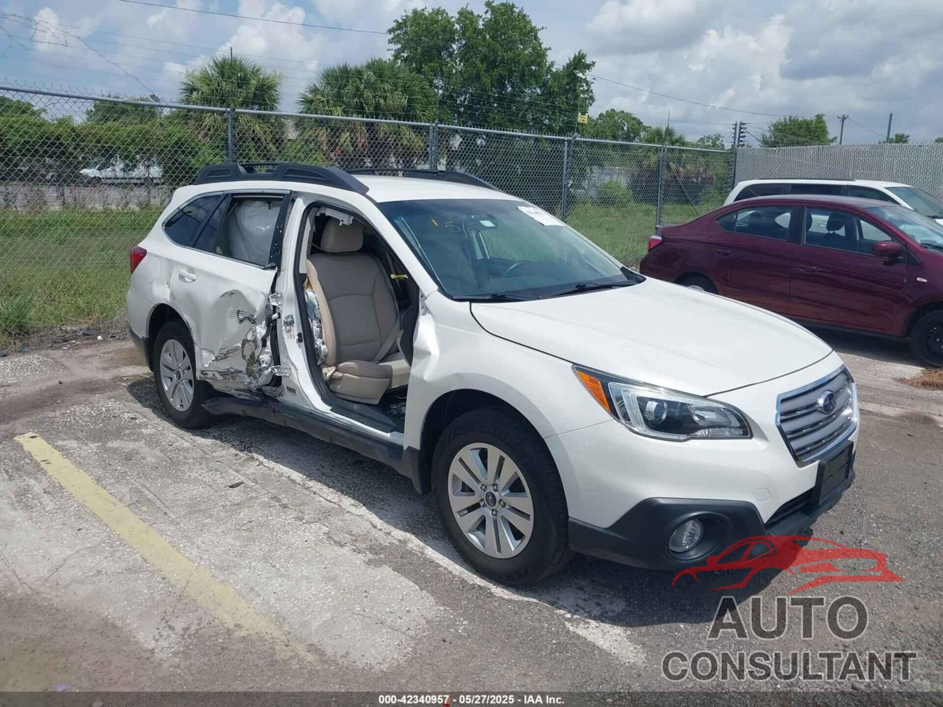 SUBARU OUTBACK 2016 - 4S4BSACC8G3284481