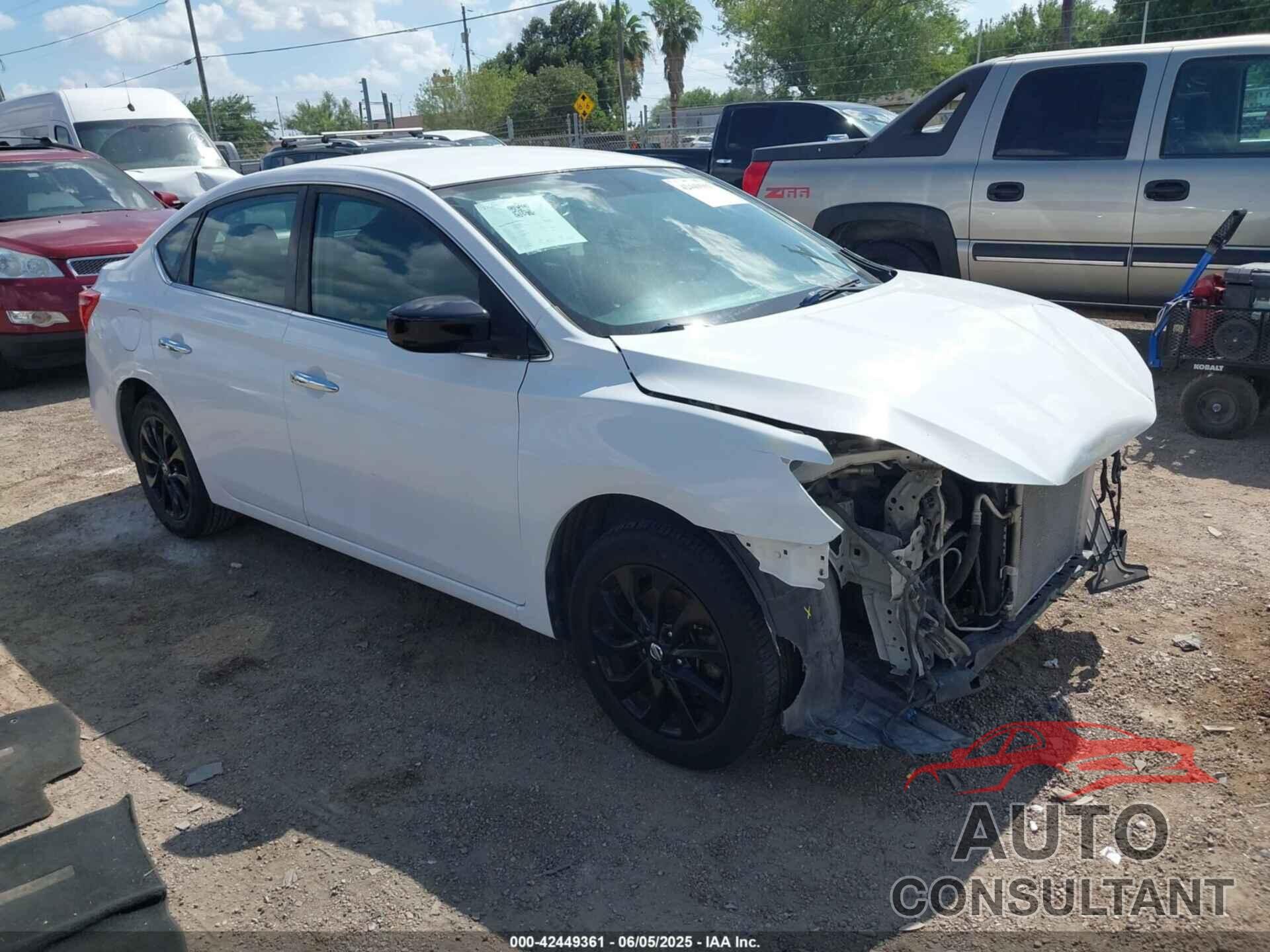 NISSAN SENTRA 2018 - 3N1AB7AP8JY249532