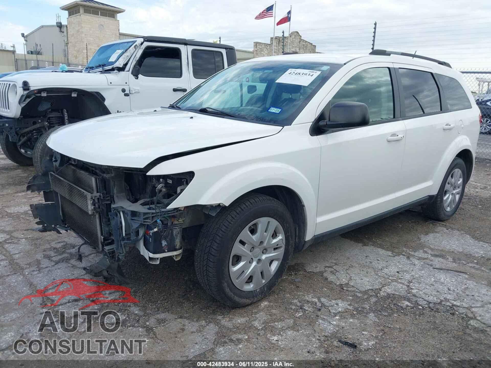 DODGE JOURNEY 2018 - 3C4PDCAB2JT184169