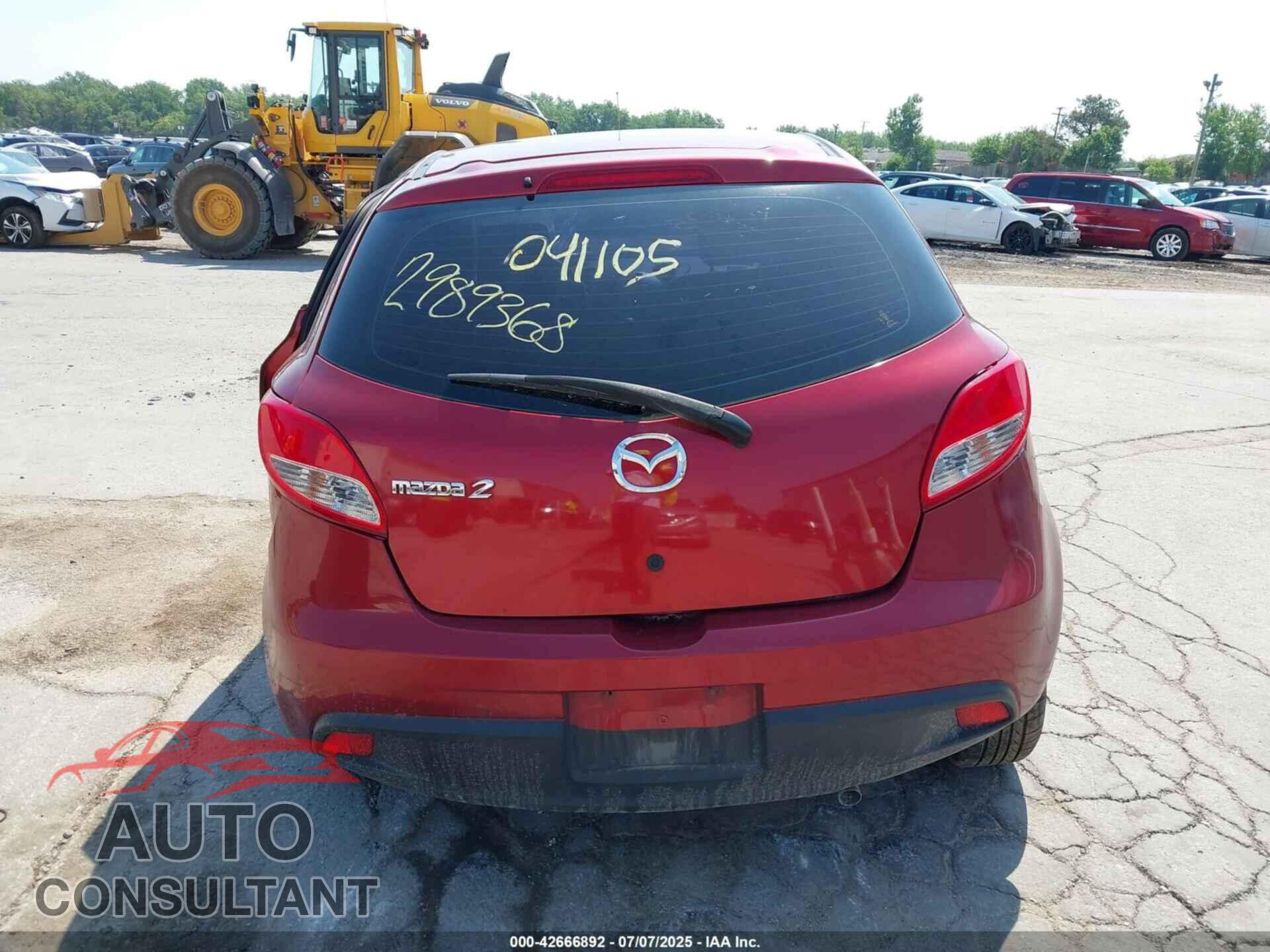 MAZDA MAZDA2 2014 - JM1DE1KY1E0187770