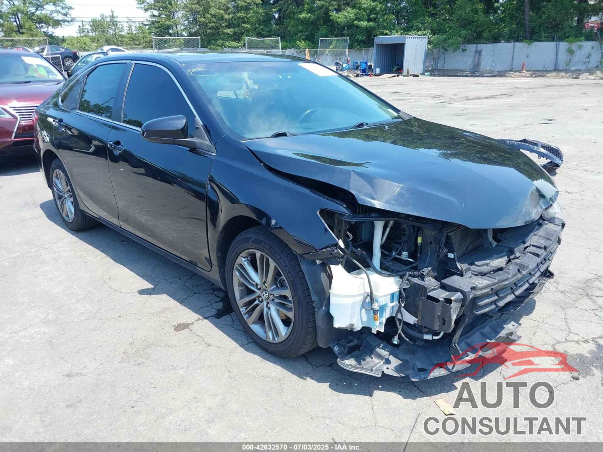 TOYOTA CAMRY 2016 - 4T1BF1FK0GU249306