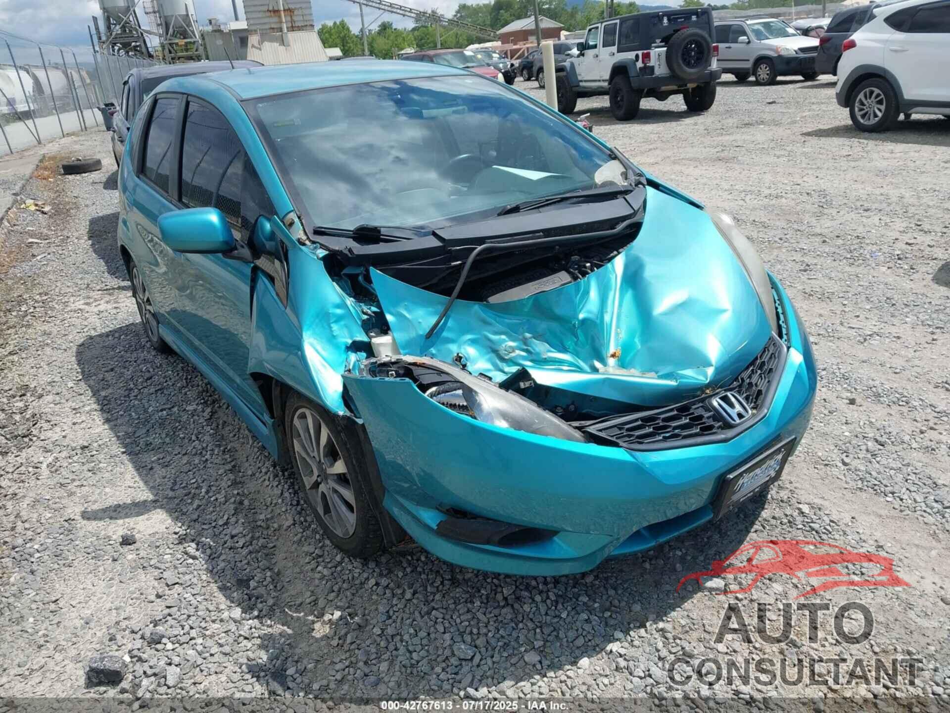 HONDA FIT 2013 - JHMGE8H58DC054387