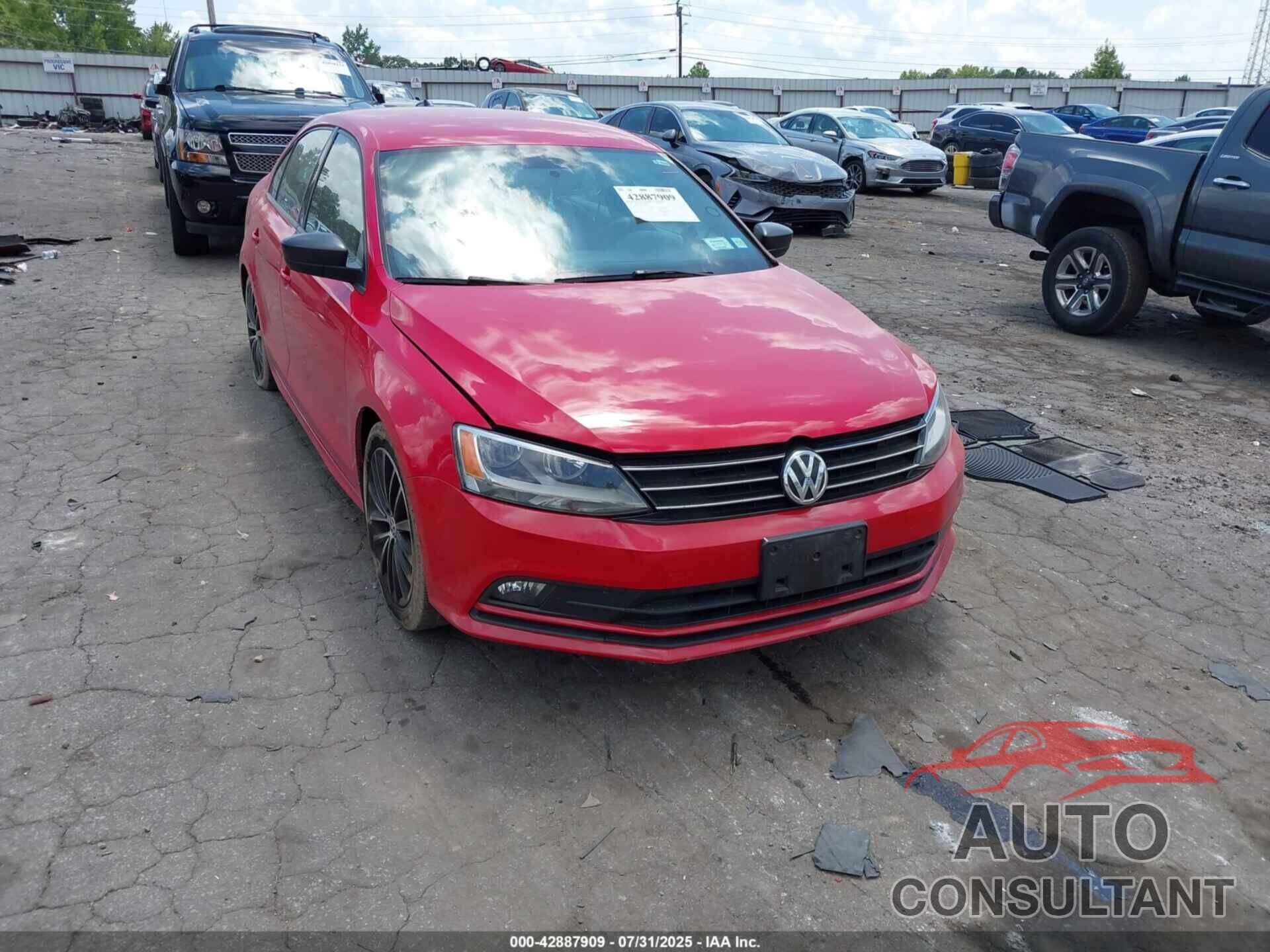 VOLKSWAGEN JETTA 2016 - 3VWD17AJ6GM417738