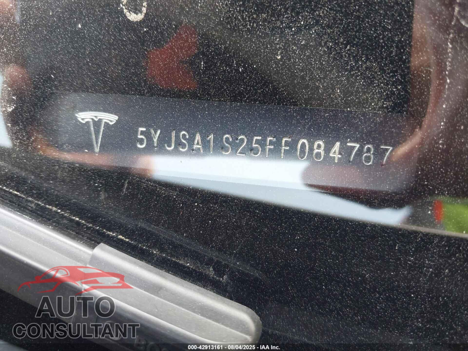 TESLA MODEL S 2015 - 5YJSA1S25FF084787
