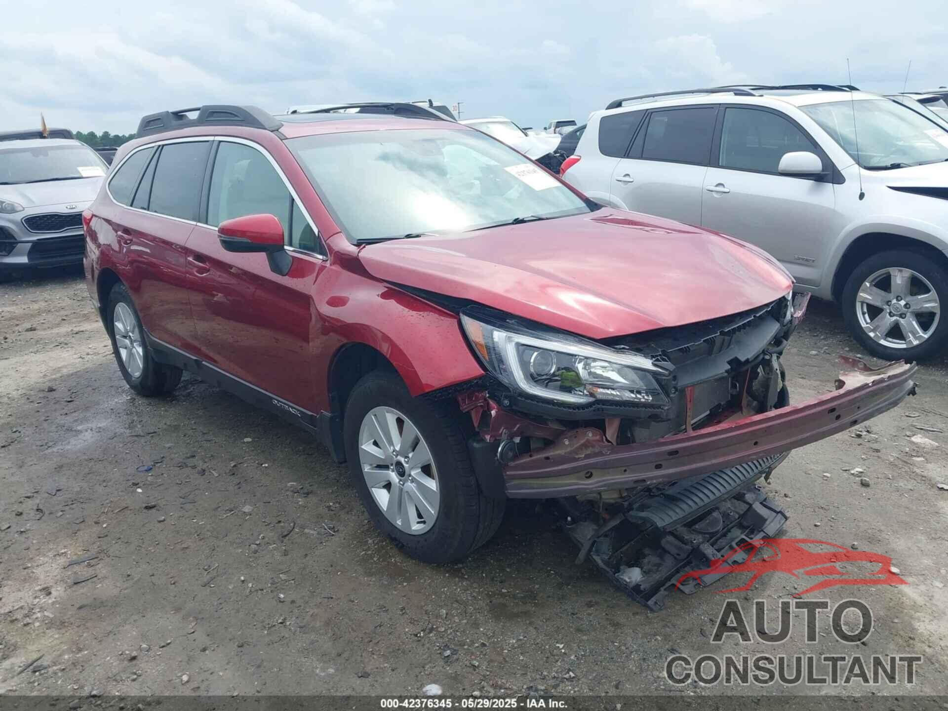 SUBARU OUTBACK 2018 - 4S4BSAHC3J3294786