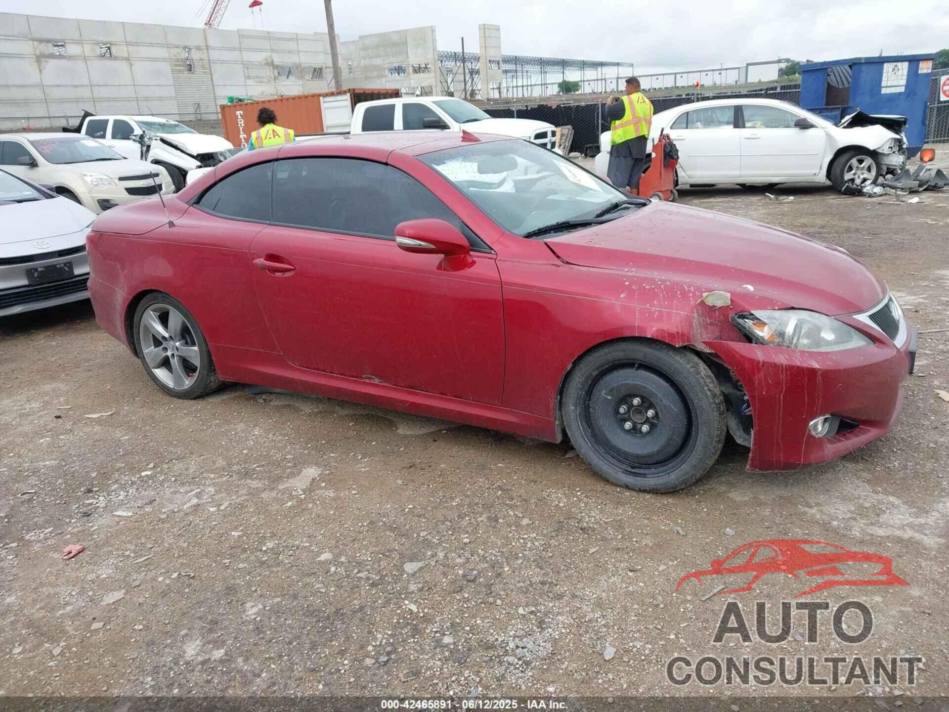 LEXUS IS 250C 2011 - JTHFF2C26B2514815