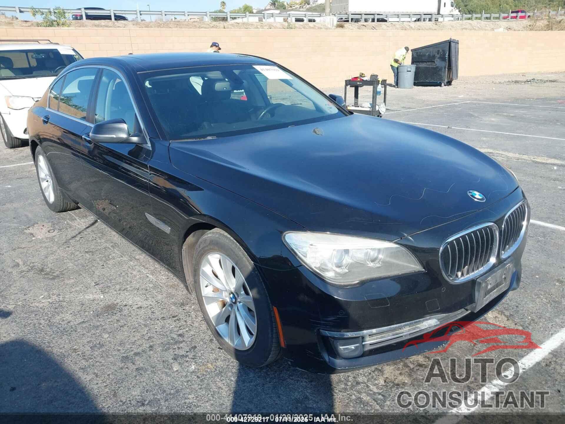 BMW 7 SERIES 2014 - WBAYE4C53ED138616