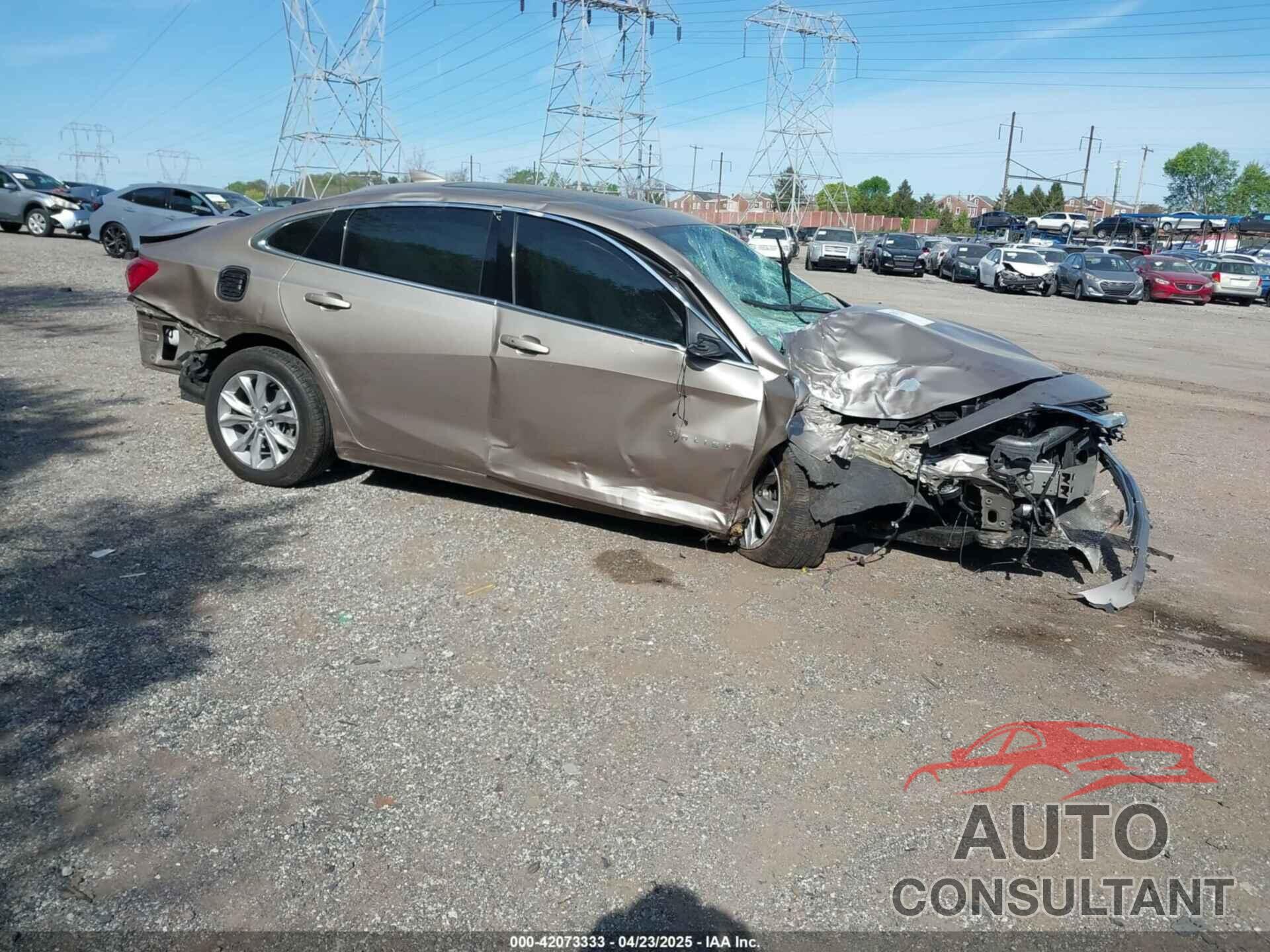 CHEVROLET MALIBU 2022 - 1G1ZD5ST7NF117359