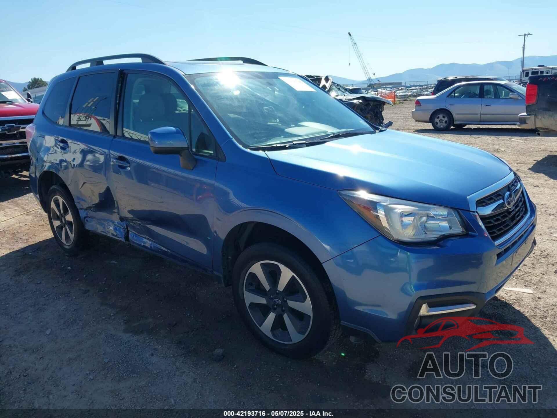 SUBARU FORESTER 2018 - JF2SJAGC9JH517605