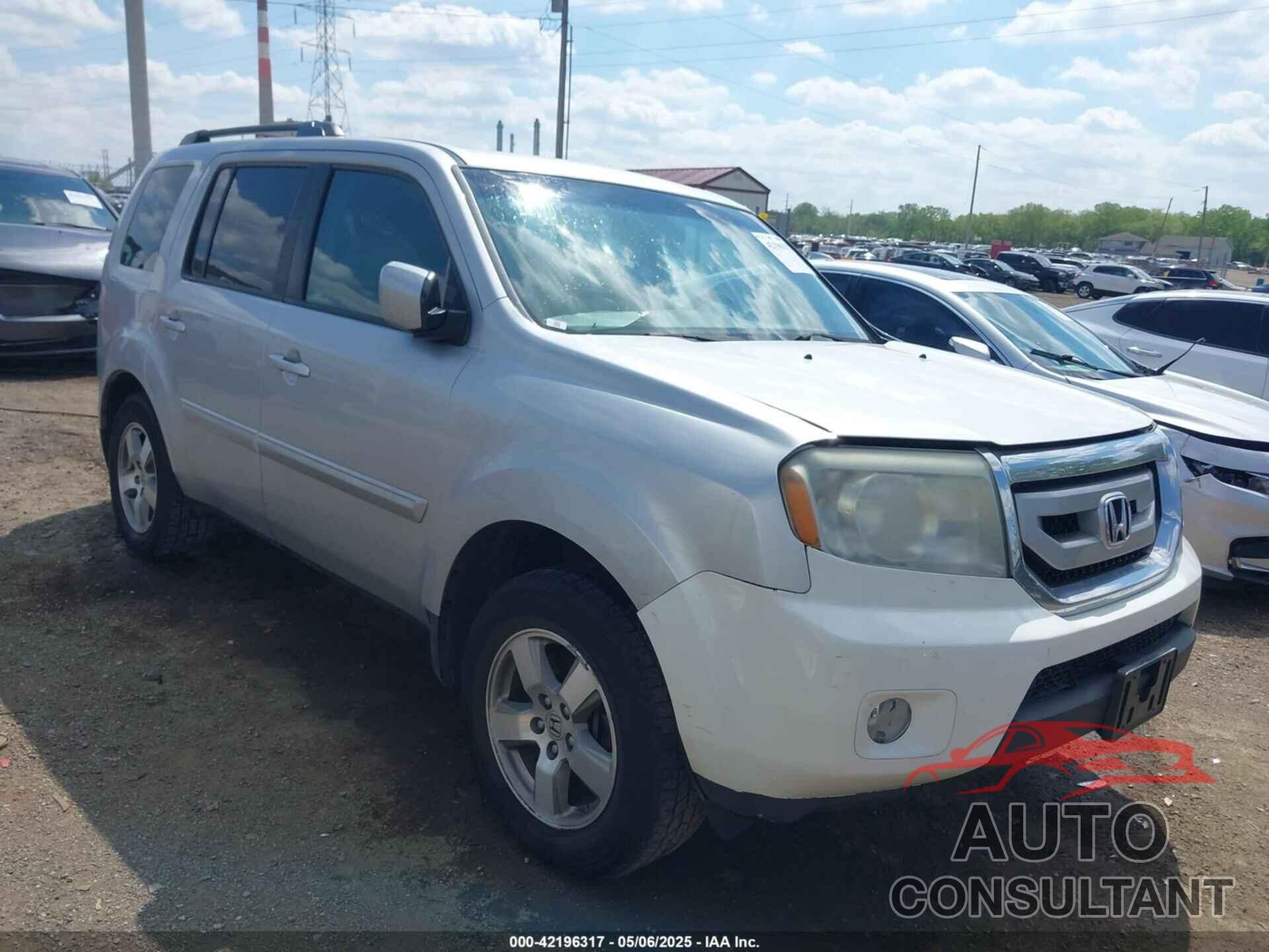 HONDA PILOT 2010 - 5FNYF4H52AB030516