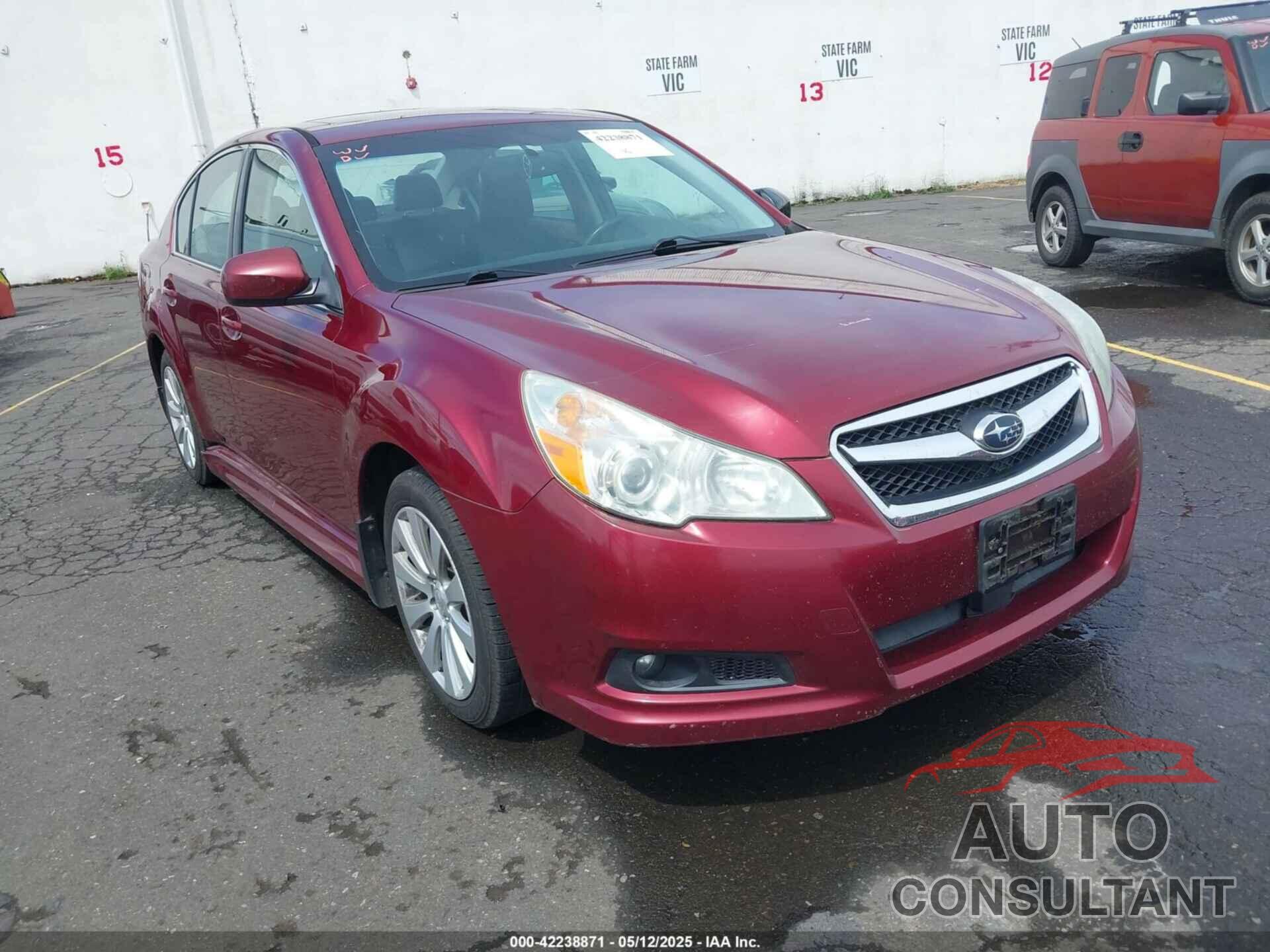 SUBARU LEGACY 2011 - 4S3BMBL6XB3213256