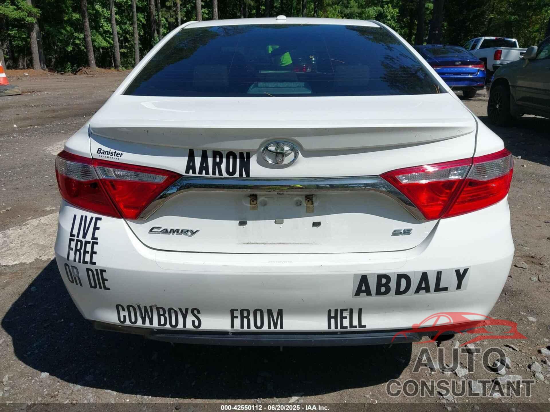 TOYOTA CAMRY 2016 - 4T1BF1FK5GU521364