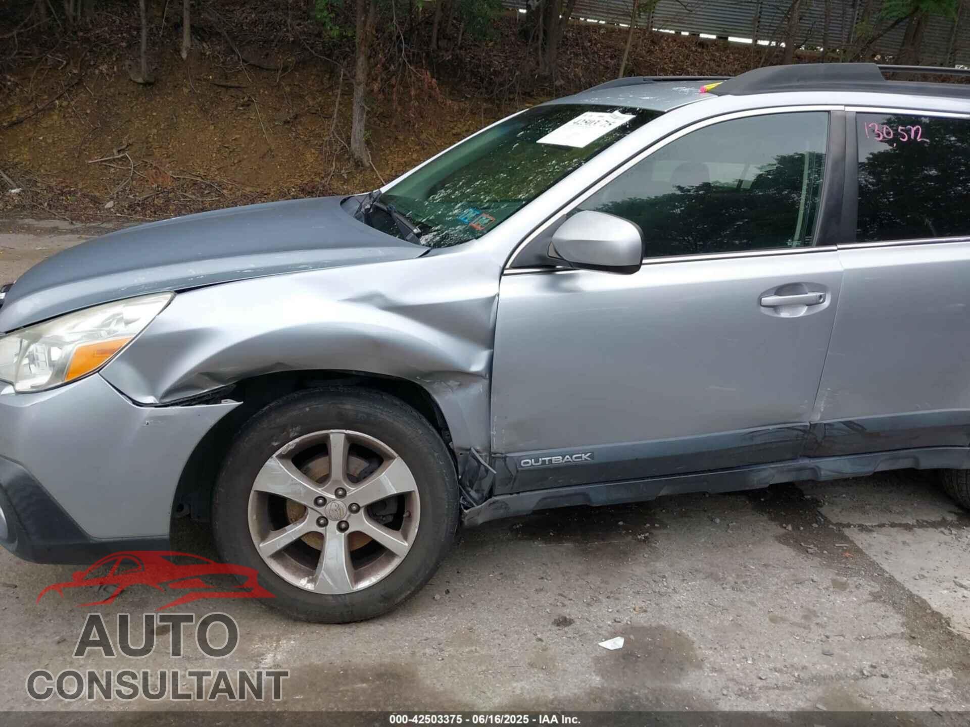SUBARU OUTBACK 2014 - 4S4BRBCC4E3304904