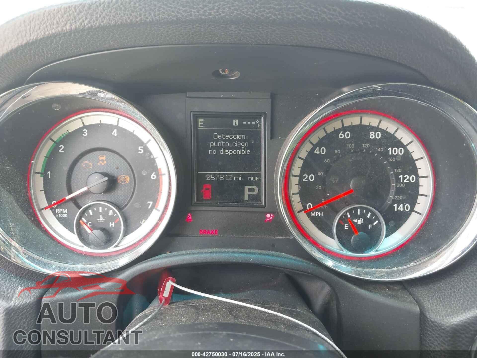 DODGE DURANGO 2013 - 1C4SDHET8DC687571