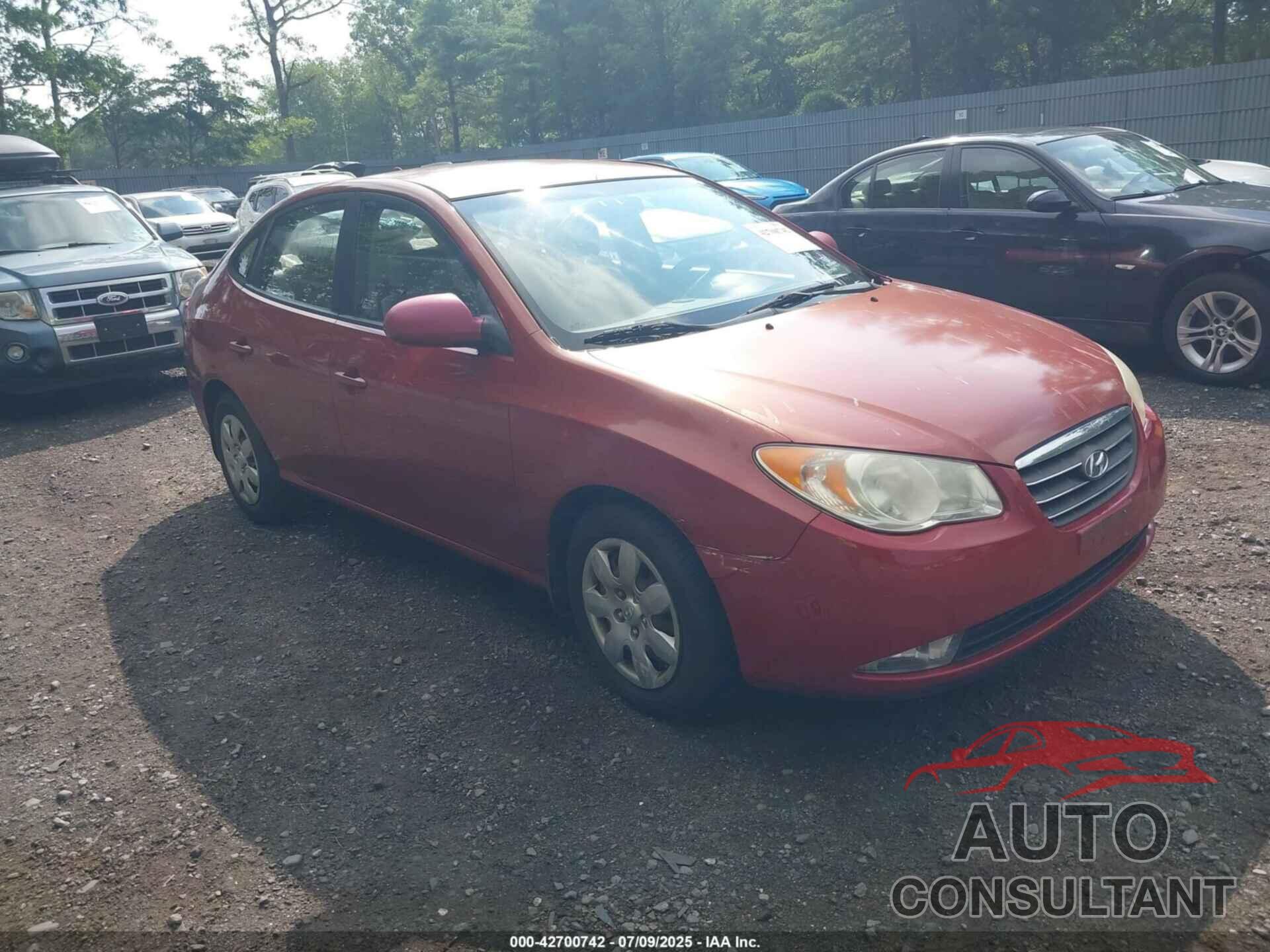 HYUNDAI ELANTRA 2009 - KMHDU46D19U647743