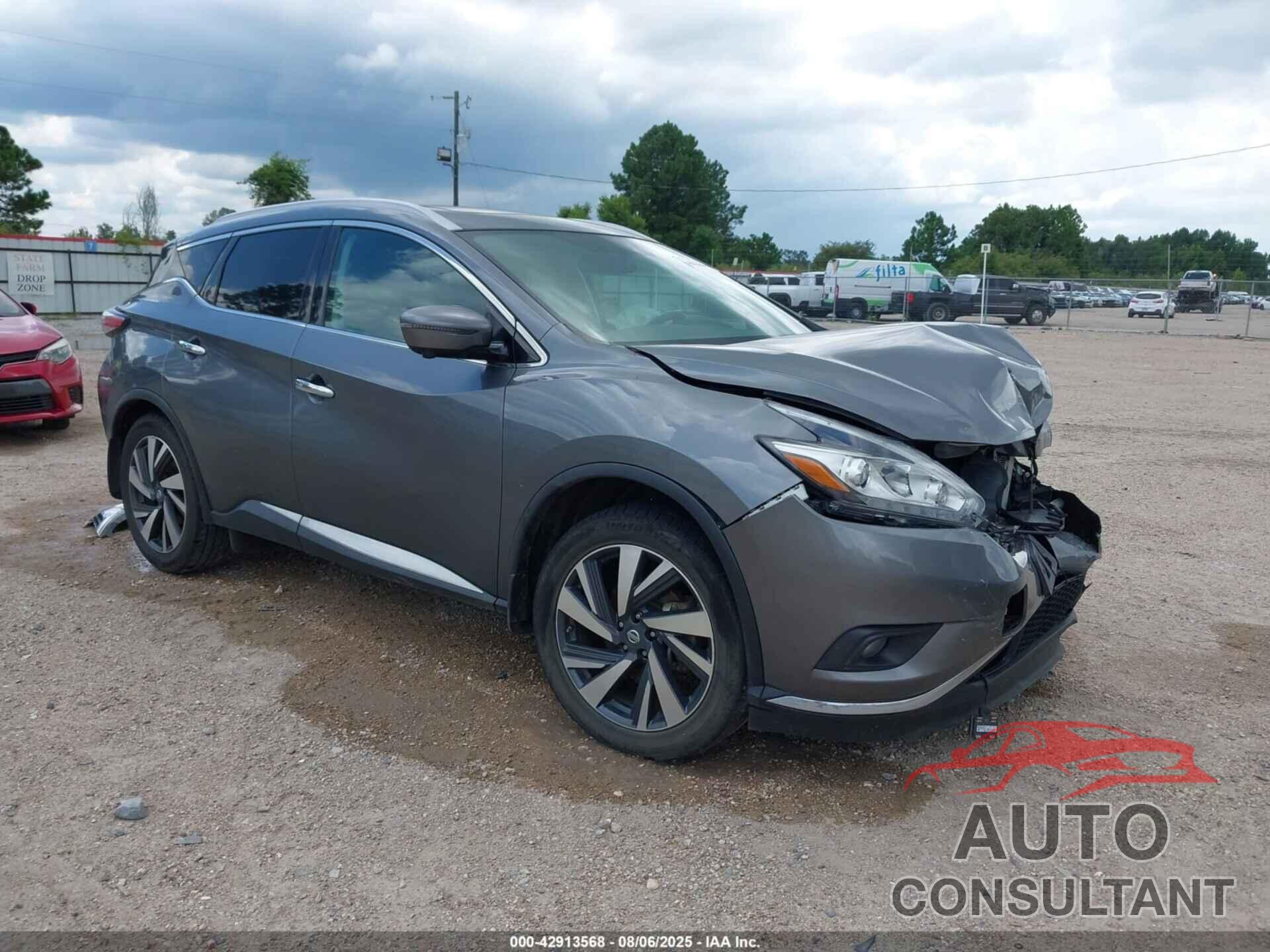 NISSAN MURANO 2017 - 5N1AZ2MG8HN158657
