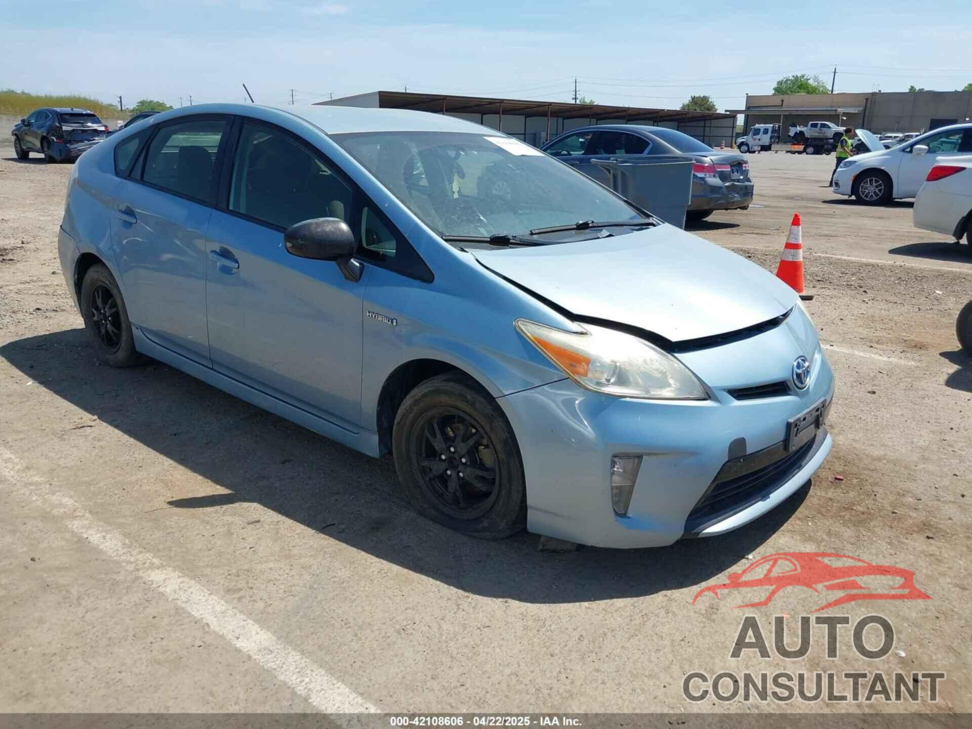 TOYOTA PRIUS 2013 - JTDKN3DU6D5629201