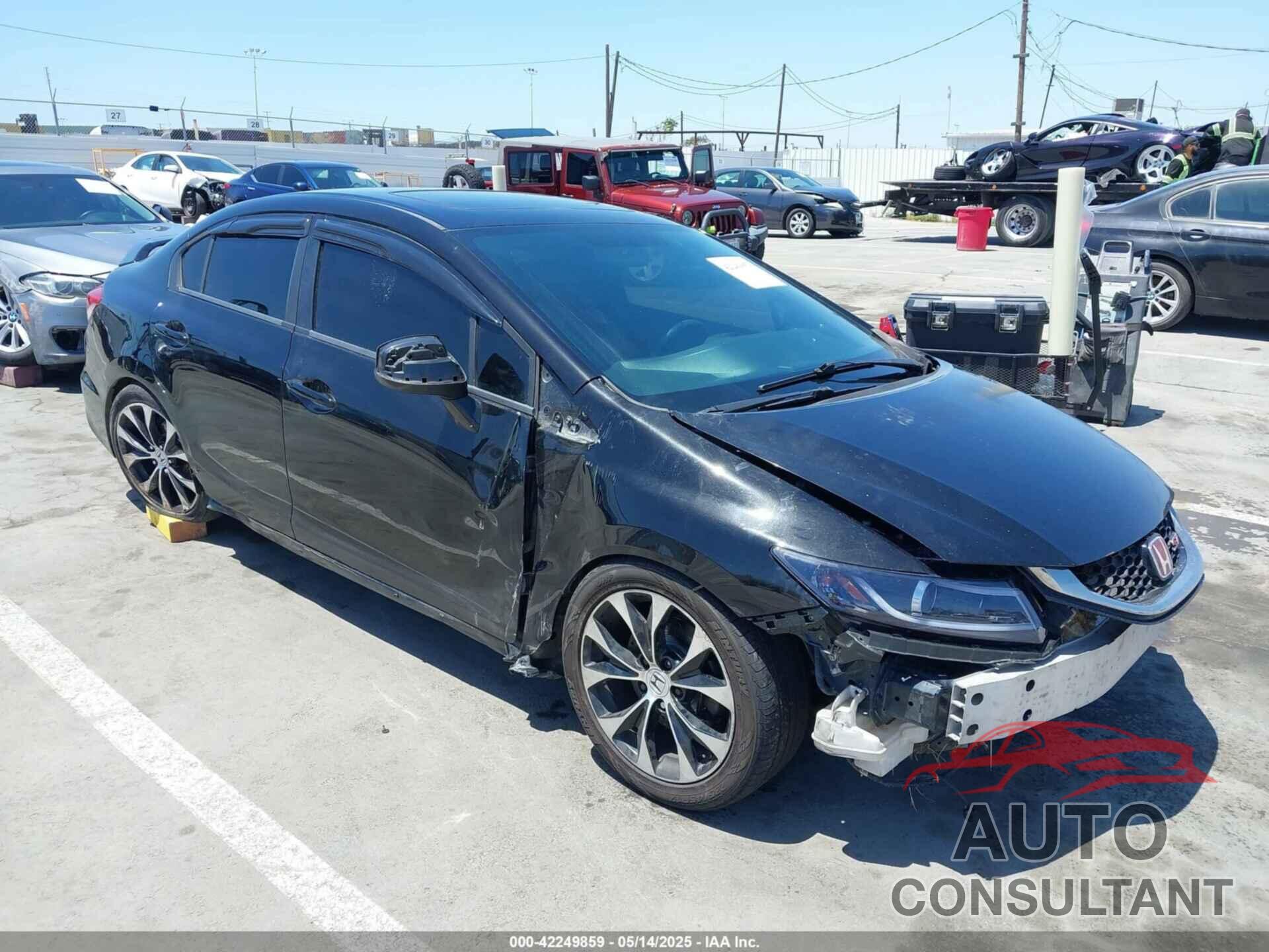 HONDA CIVIC 2013 - 2HGFB6E50DH706156