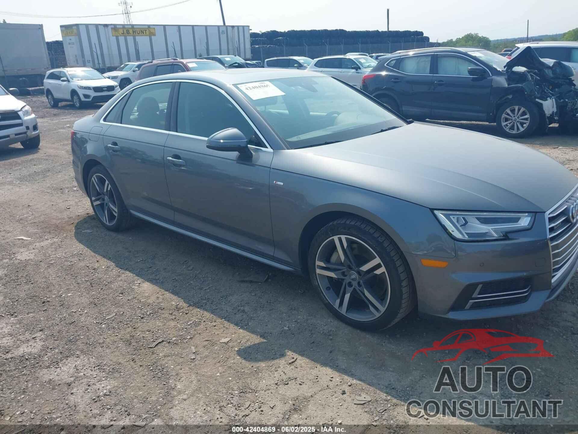 AUDI A4 2017 - WAUENAF47HN067892