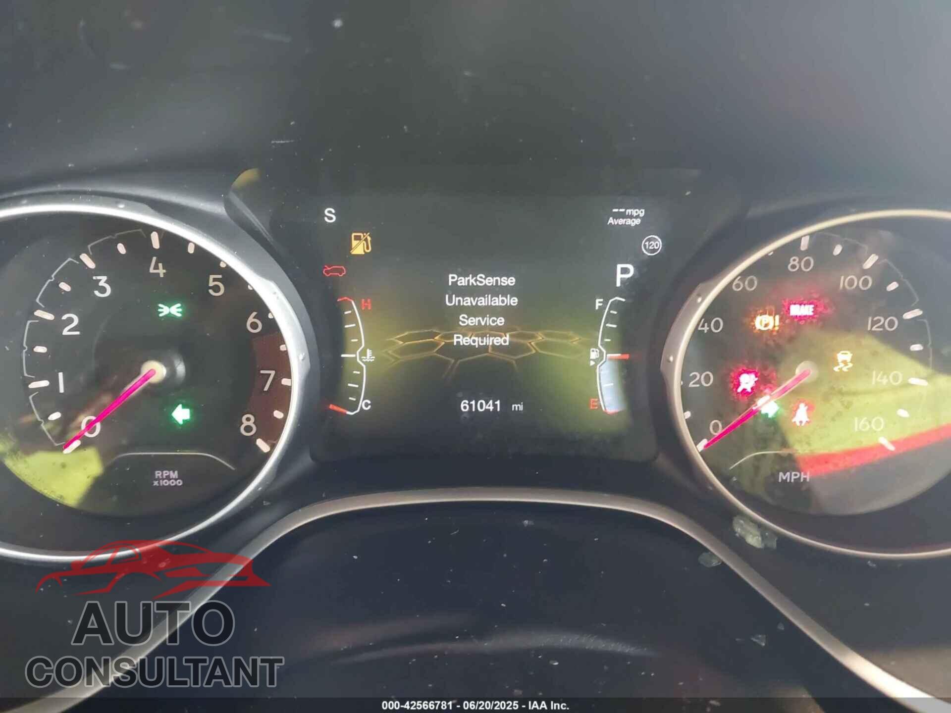 JEEP COMPASS 2019 - 3C4NJDCB0KT741990