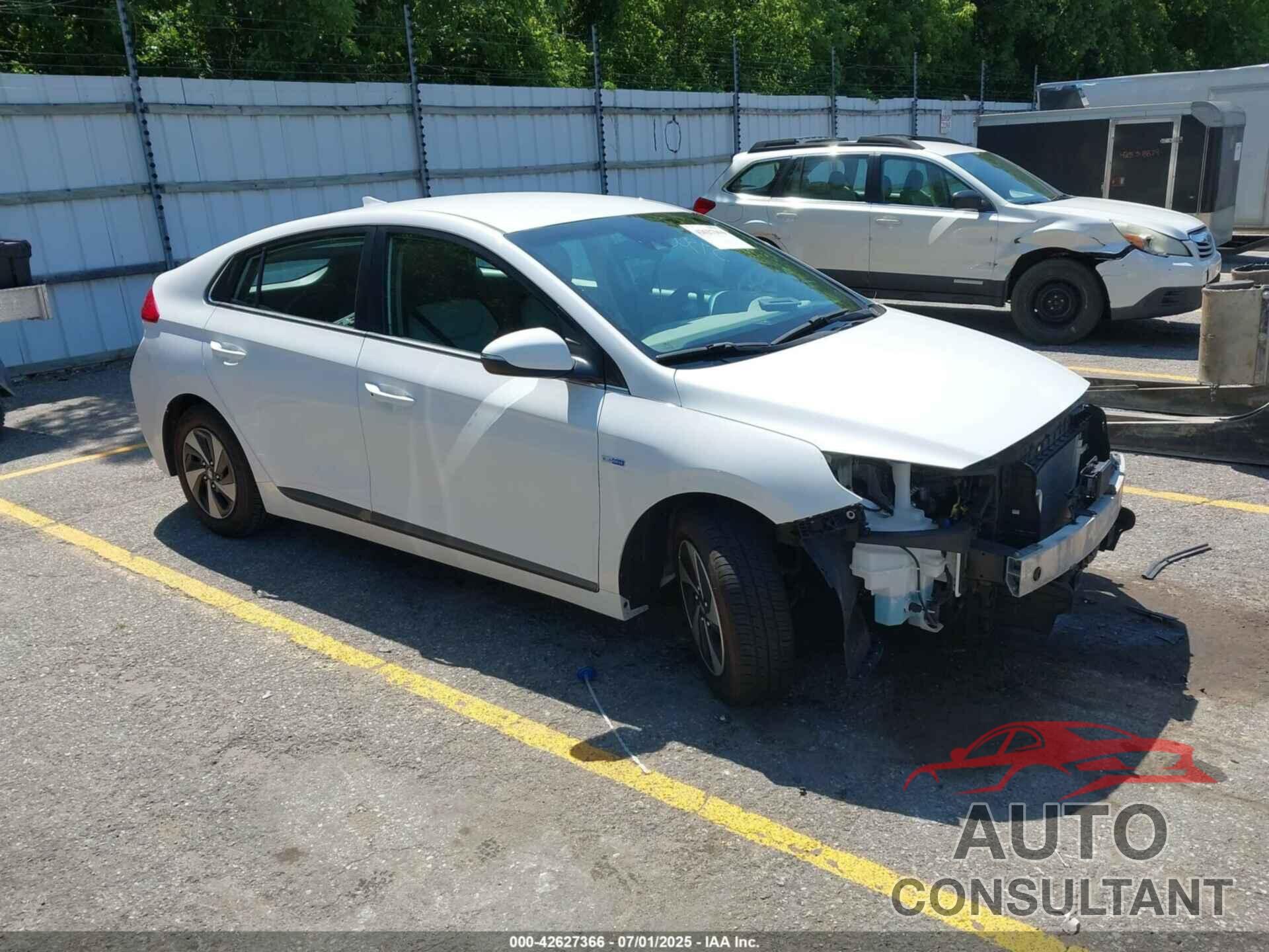 HYUNDAI IONIQ HYBRID 2019 - KMHC75LC8KU154300