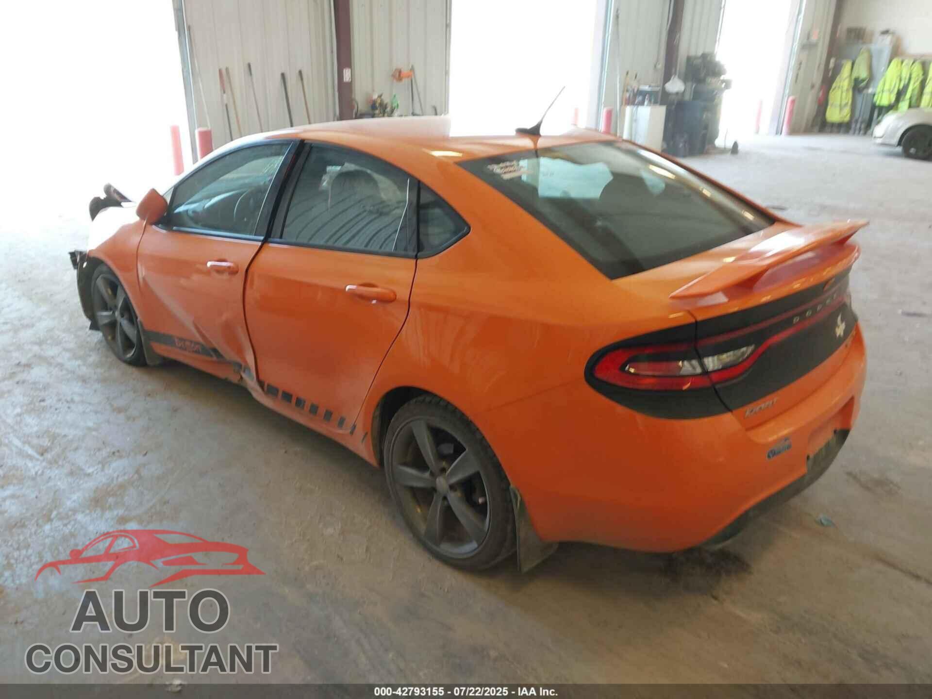 DODGE DART 2013 - 1C3CDFBA8DD301838