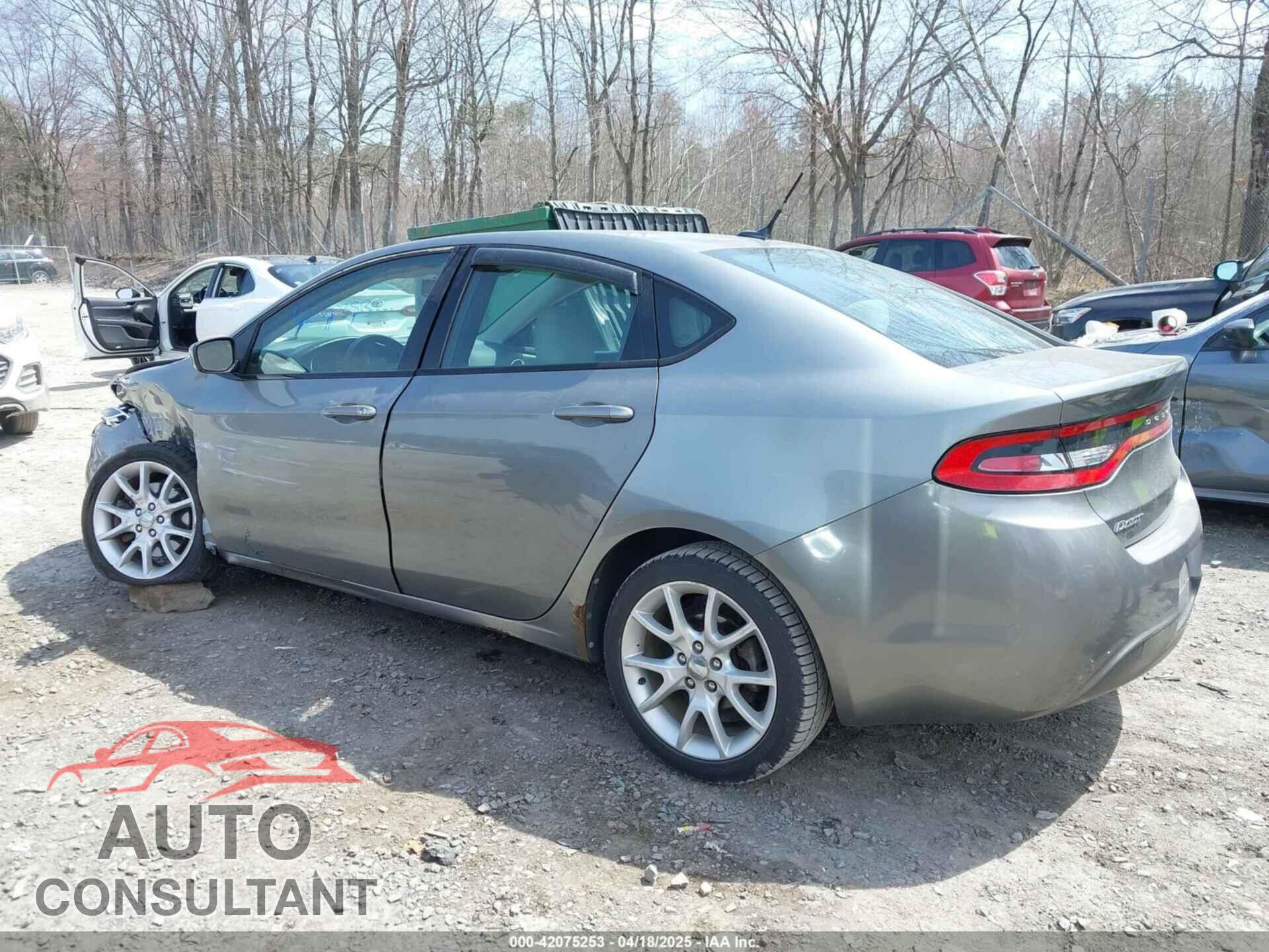 DODGE DART 2013 - 1C3CDFBA3DD707834