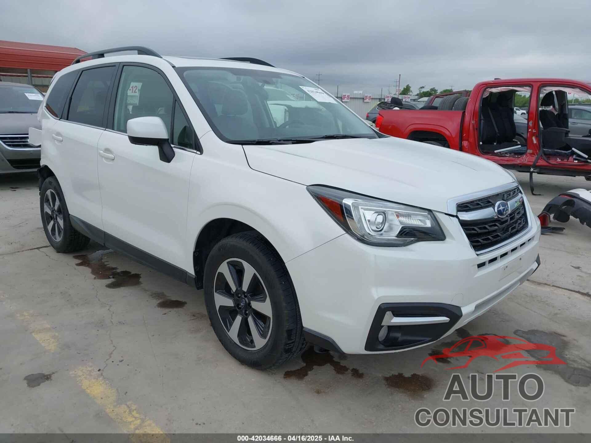 SUBARU FORESTER 2018 - JF2SJARC3JH499678