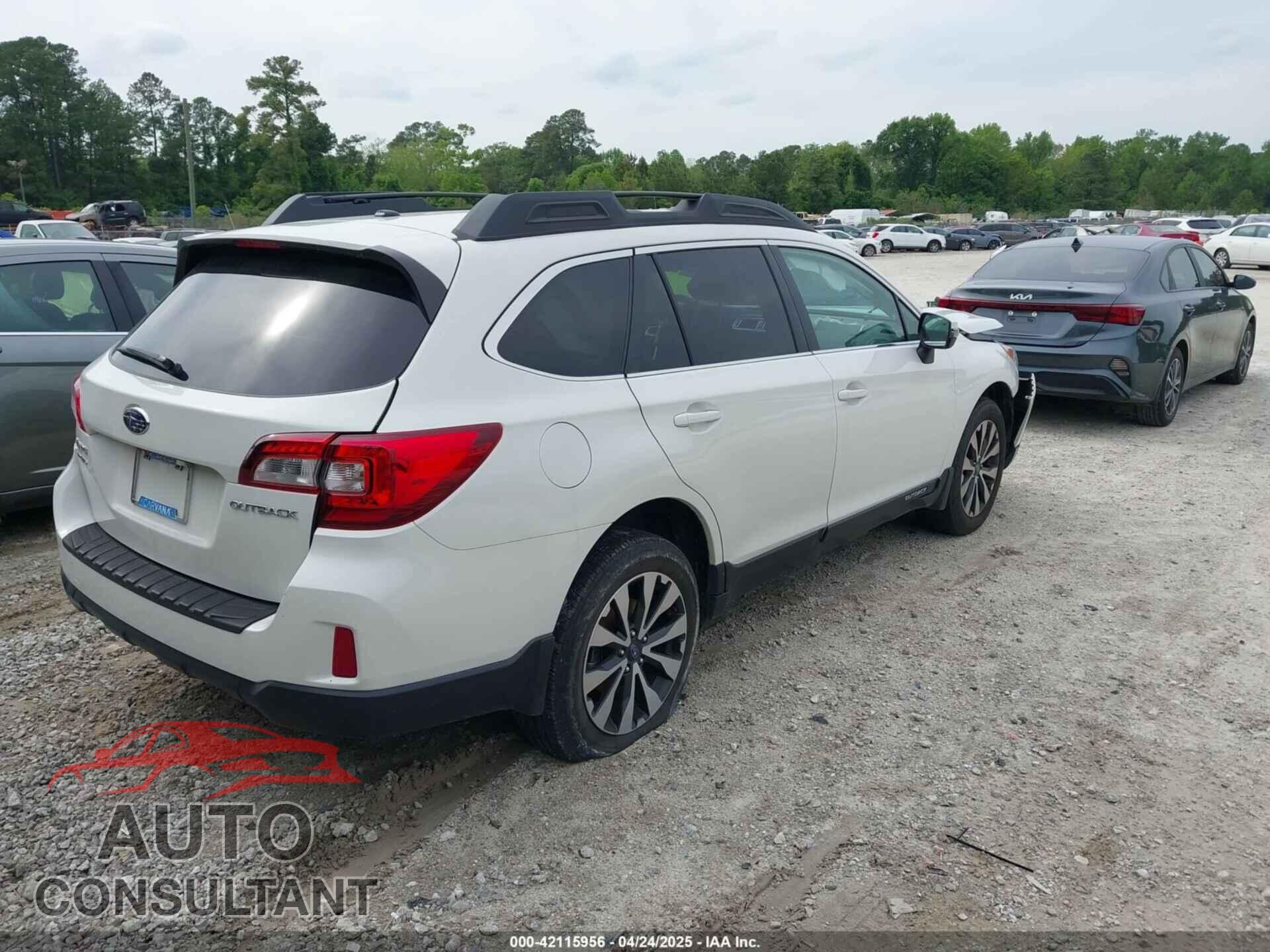 SUBARU OUTBACK 2015 - 4S4BSBNC6F3306043