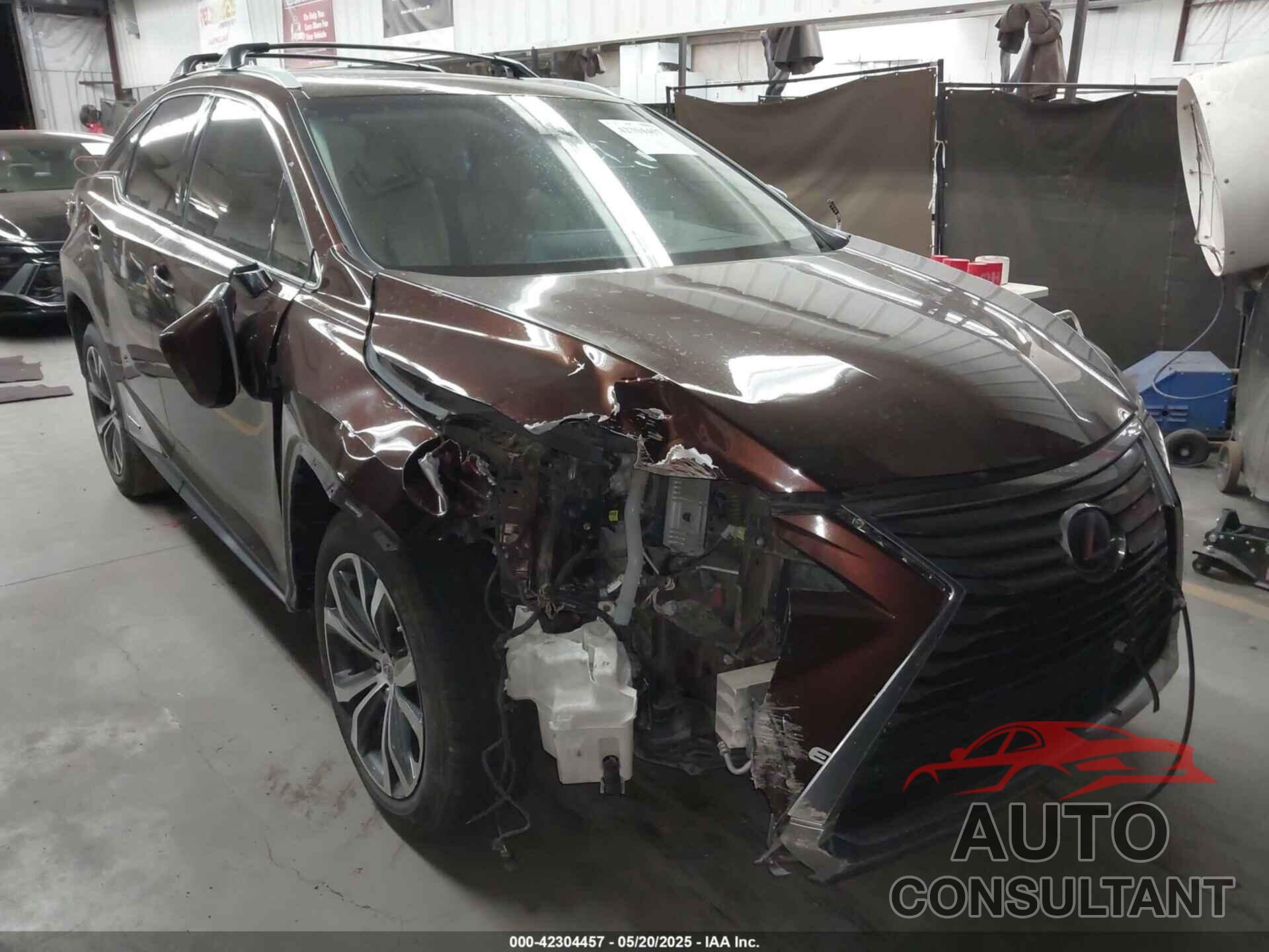 LEXUS RX 450H 2016 - 2T2BGMCA1GC005462