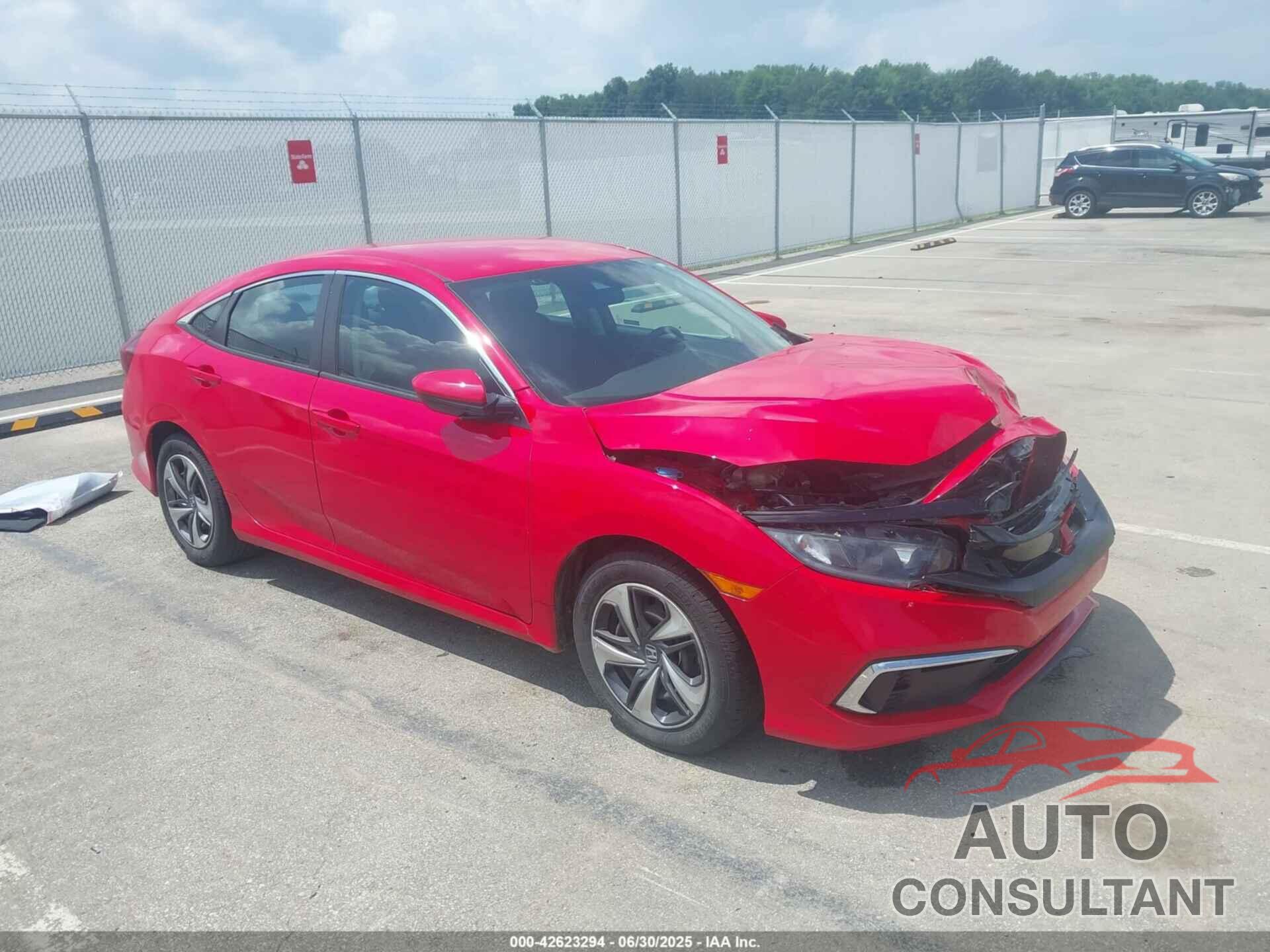 HONDA CIVIC 2020 - 2HGFC2F62LH541755