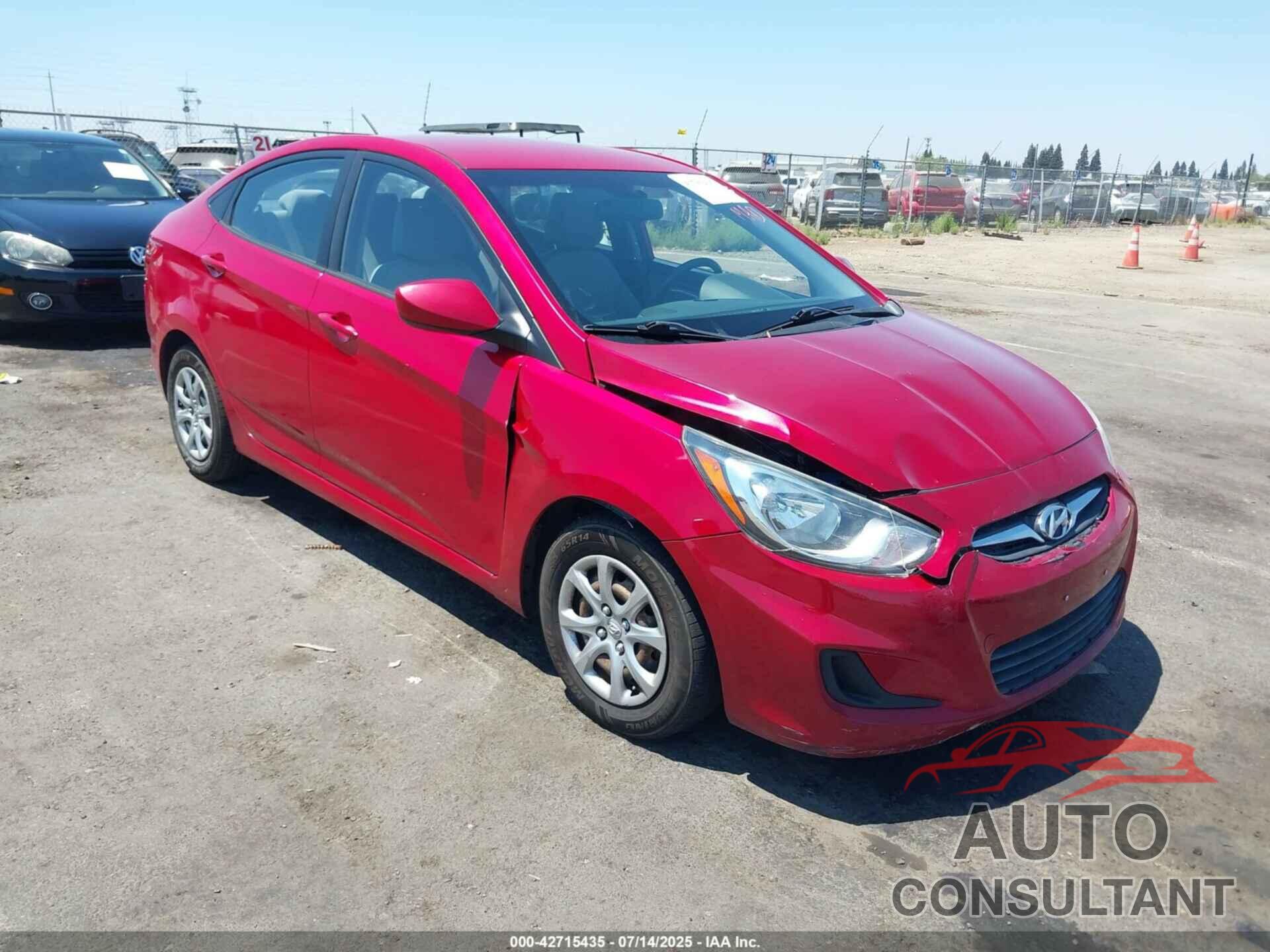 HYUNDAI ACCENT 2014 - KMHCT4AE4EU714473