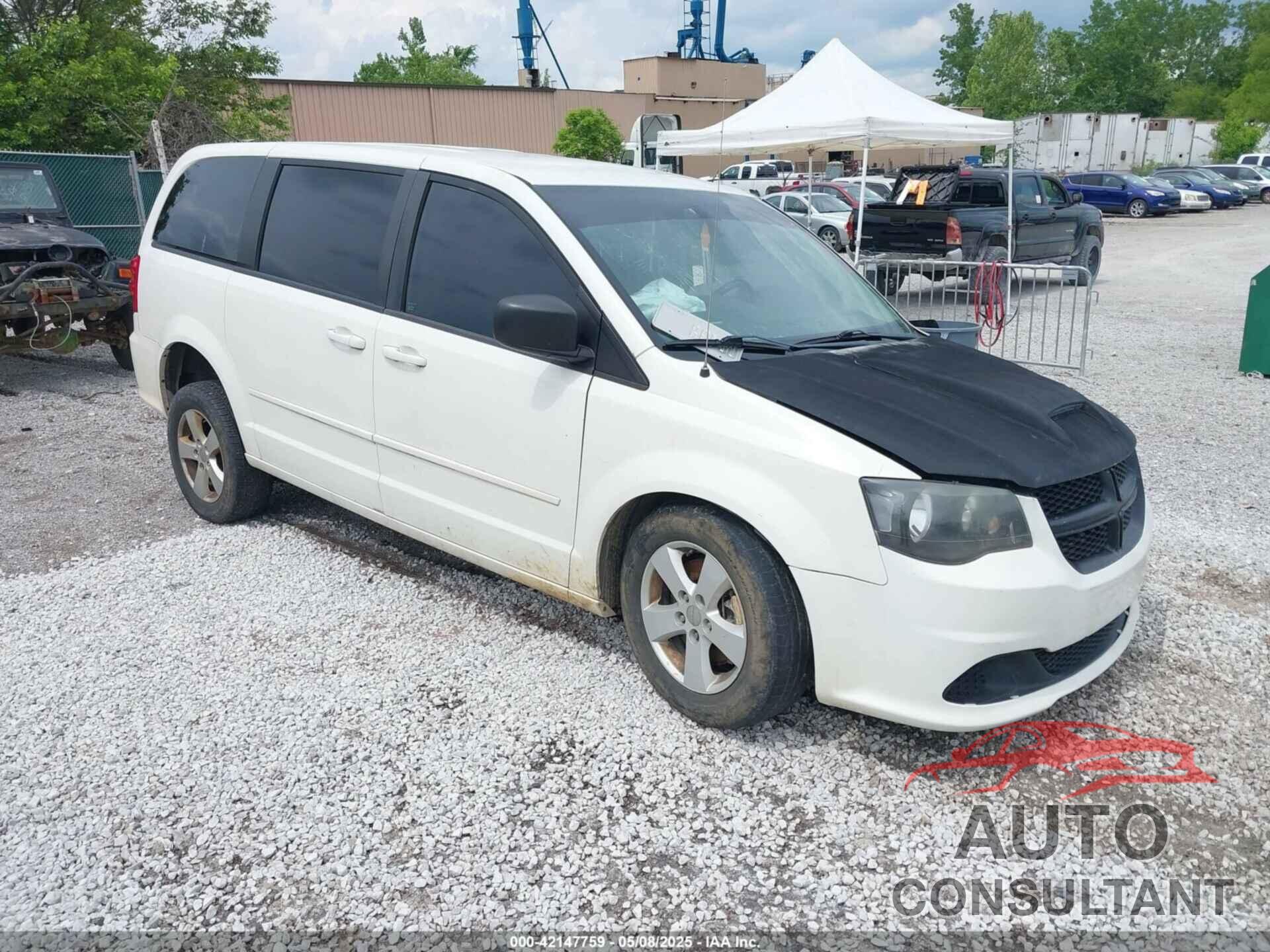 DODGE GRAND CARAVAN 2013 - 2C4RDGBG1DR534960