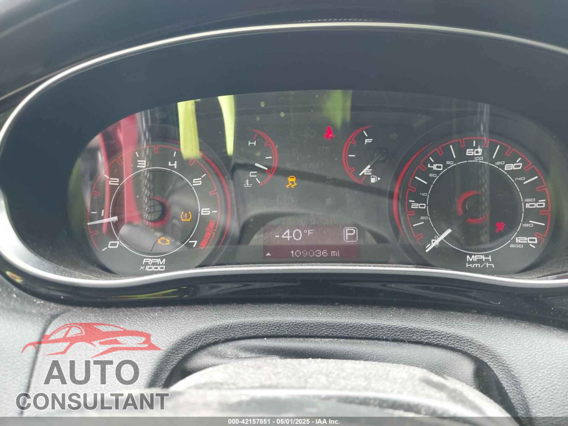 DODGE DART 2013 - 1C3CDFBA1DD295459