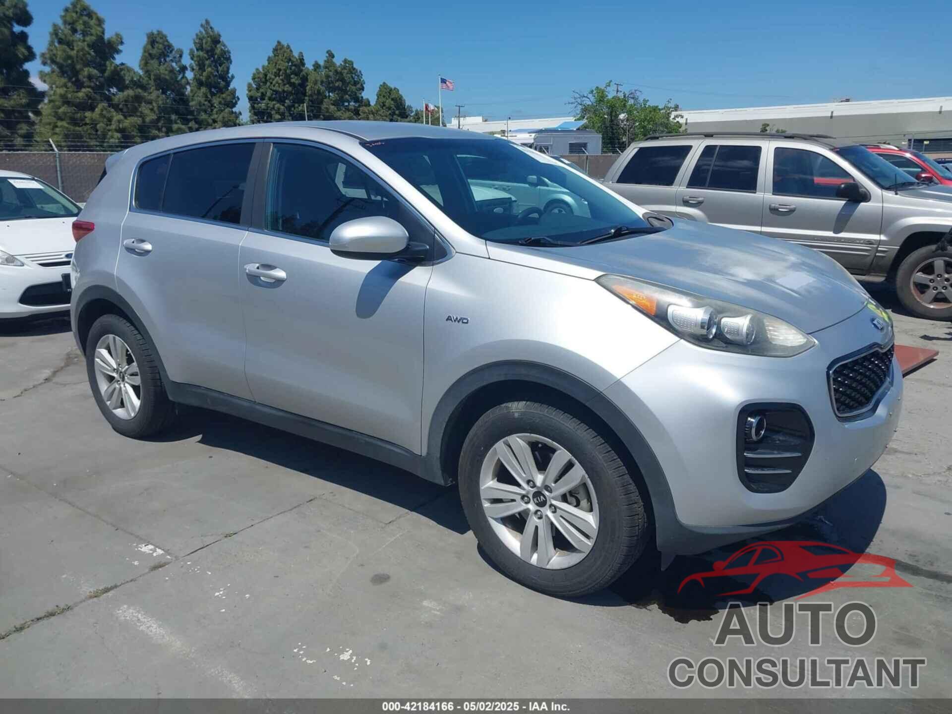 KIA SPORTAGE 2017 - KNDPMCAC8H7130334