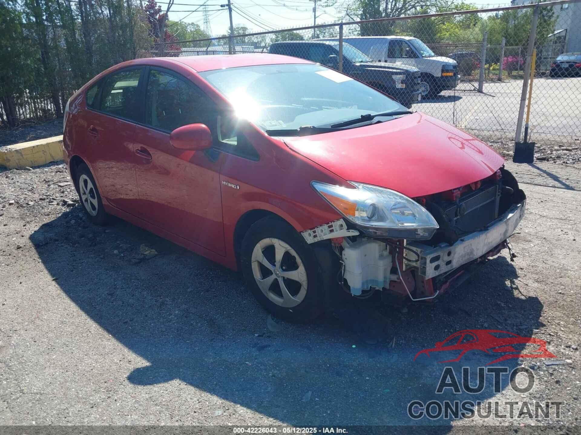 TOYOTA PRIUS 2015 - JTDKN3DU3F0399326
