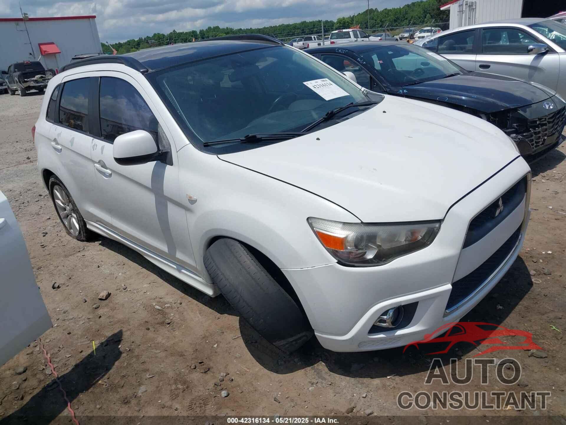 MITSUBISHI OUTLANDER SPORT 2011 - JA4AP4AU8BZ012589