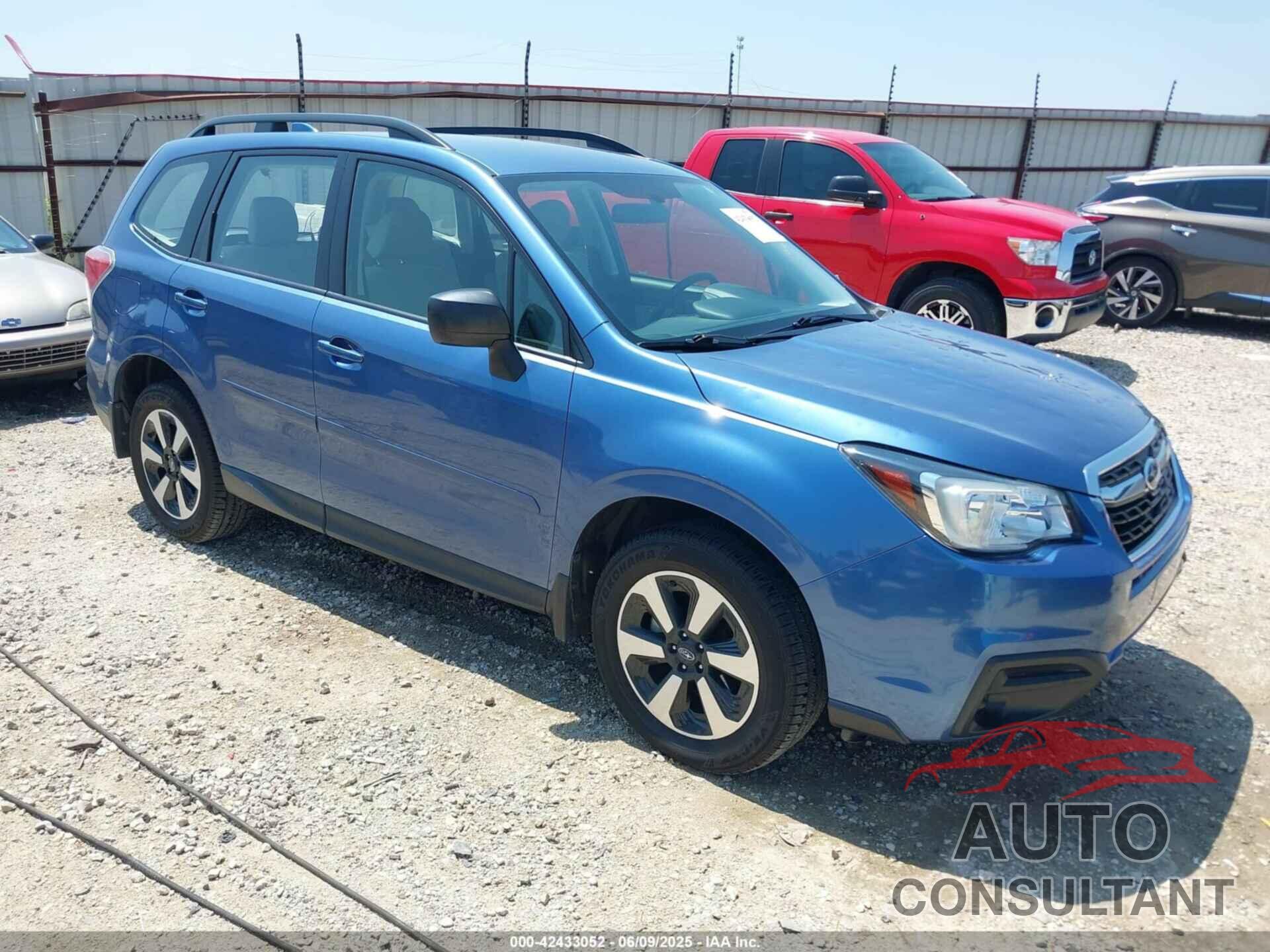 SUBARU FORESTER 2018 - JF2SJABC6JH458665
