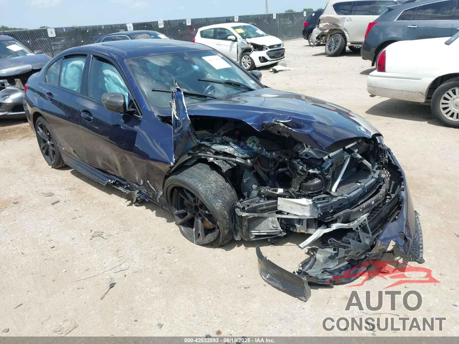 BMW 3 SERIES 2020 - WBA5U7C07LFH34909