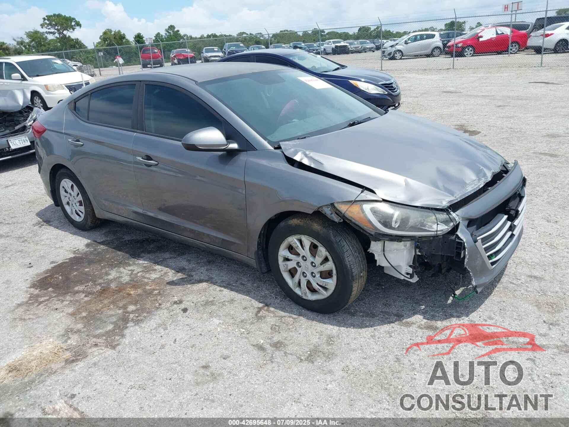 HYUNDAI ELANTRA 2018 - 5NPD74LF4JH247322
