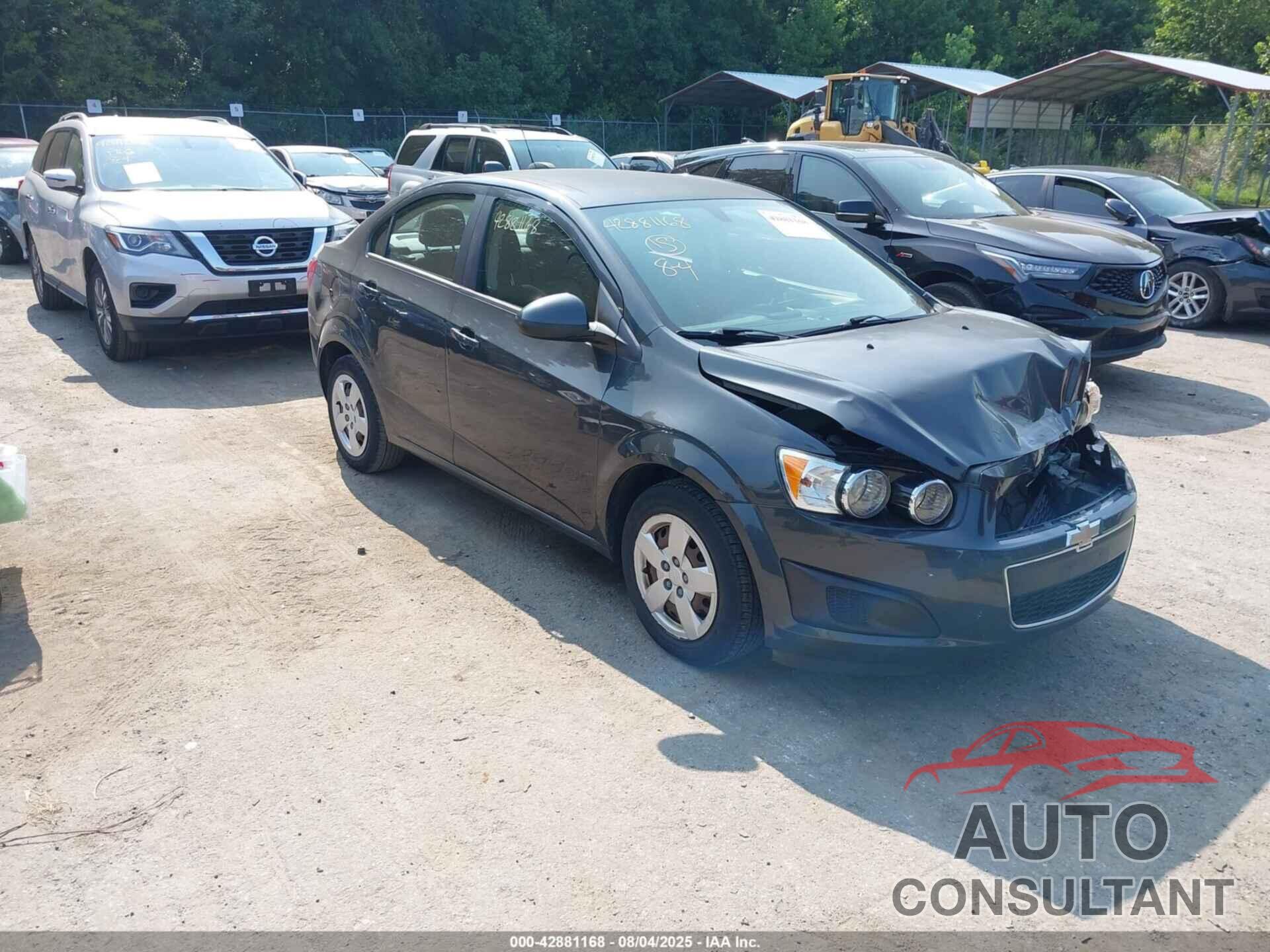 CHEVROLET SONIC 2016 - 1G1JA5SH3G4118685