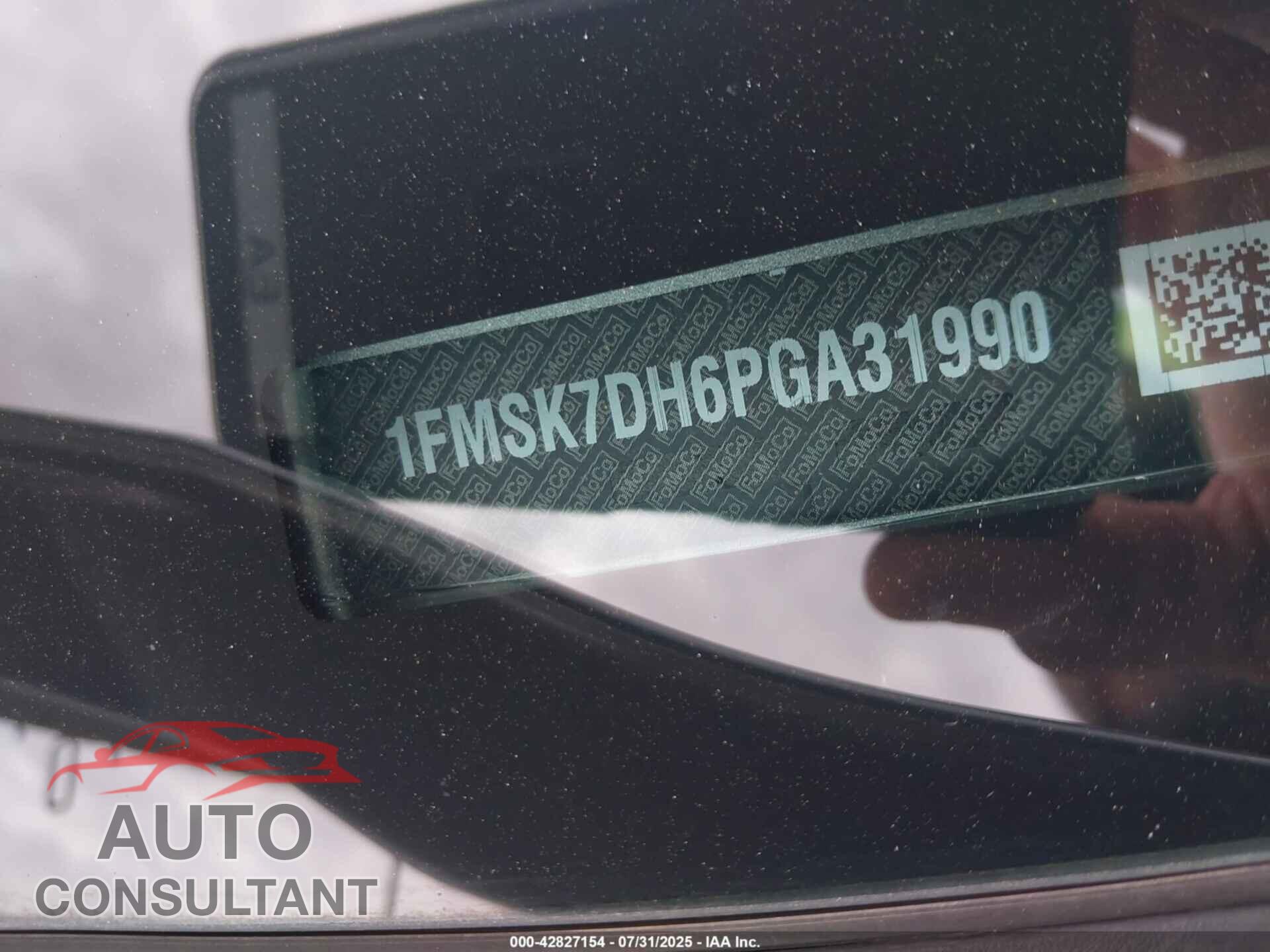 FORD EXPLORER 2023 - 1FMSK7DH6PGA31990