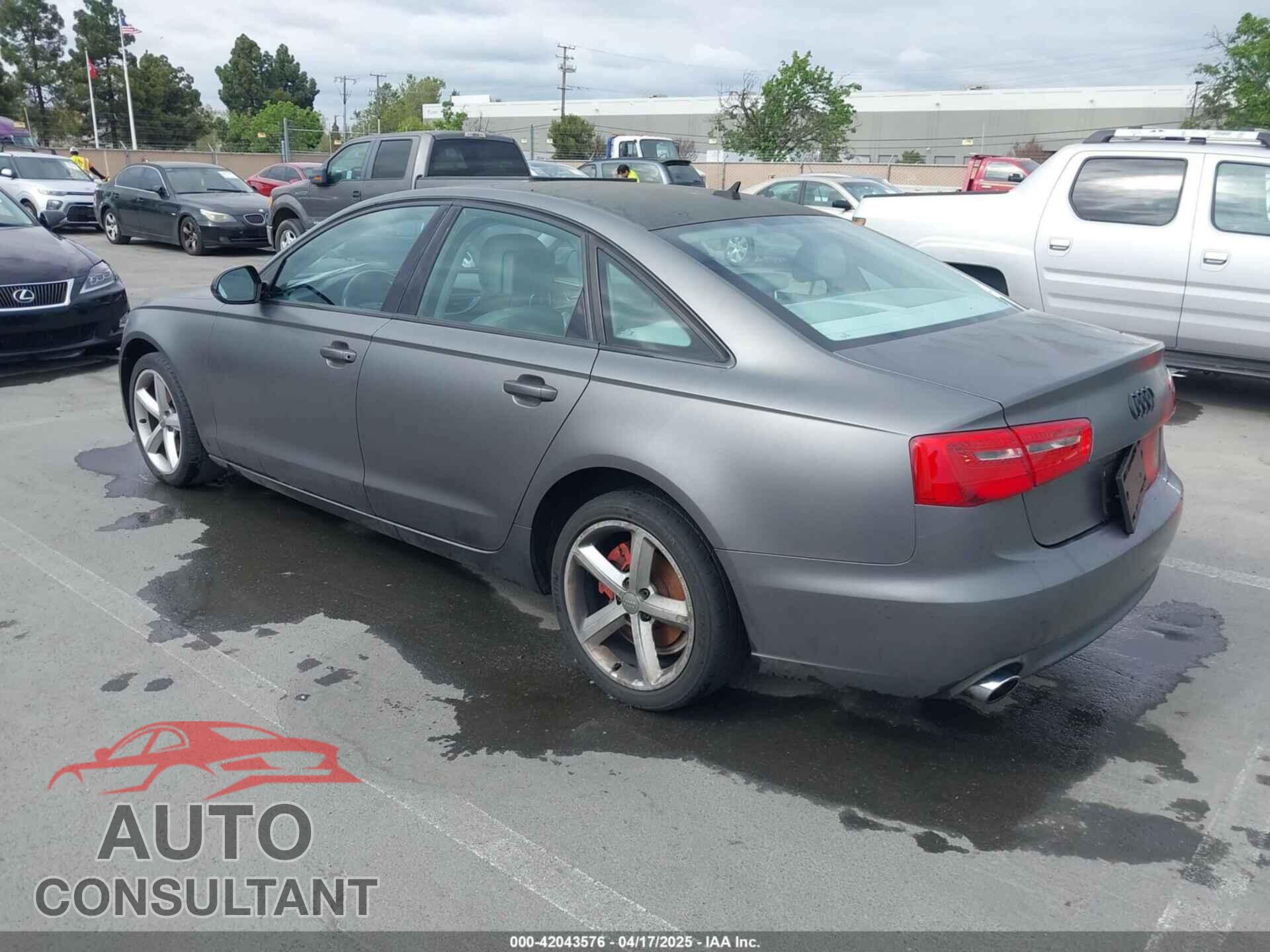 AUDI A6 2013 - WAUCFAFC3DN043093