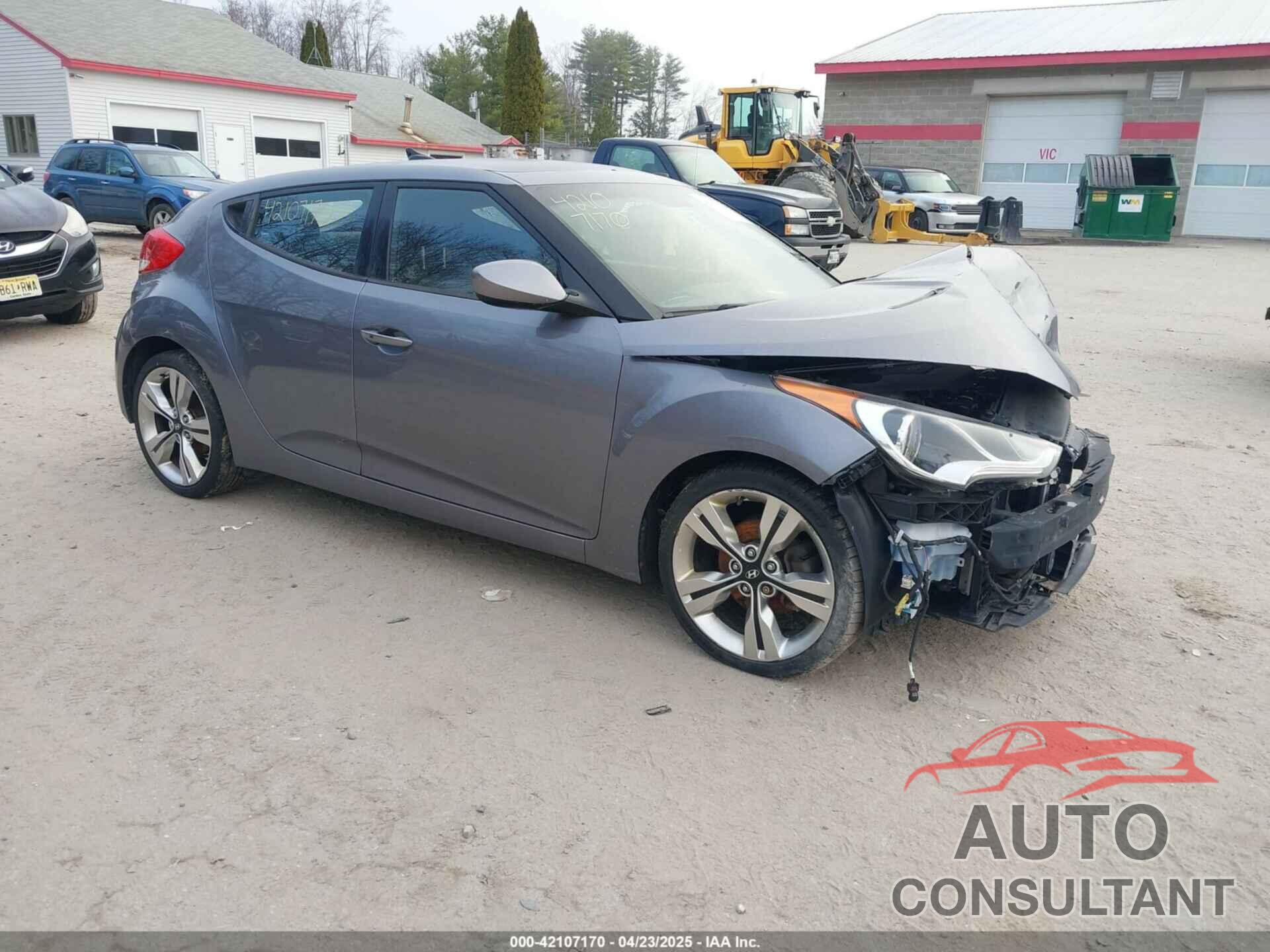 HYUNDAI VELOSTER 2014 - KMHTC6AD5EU183478