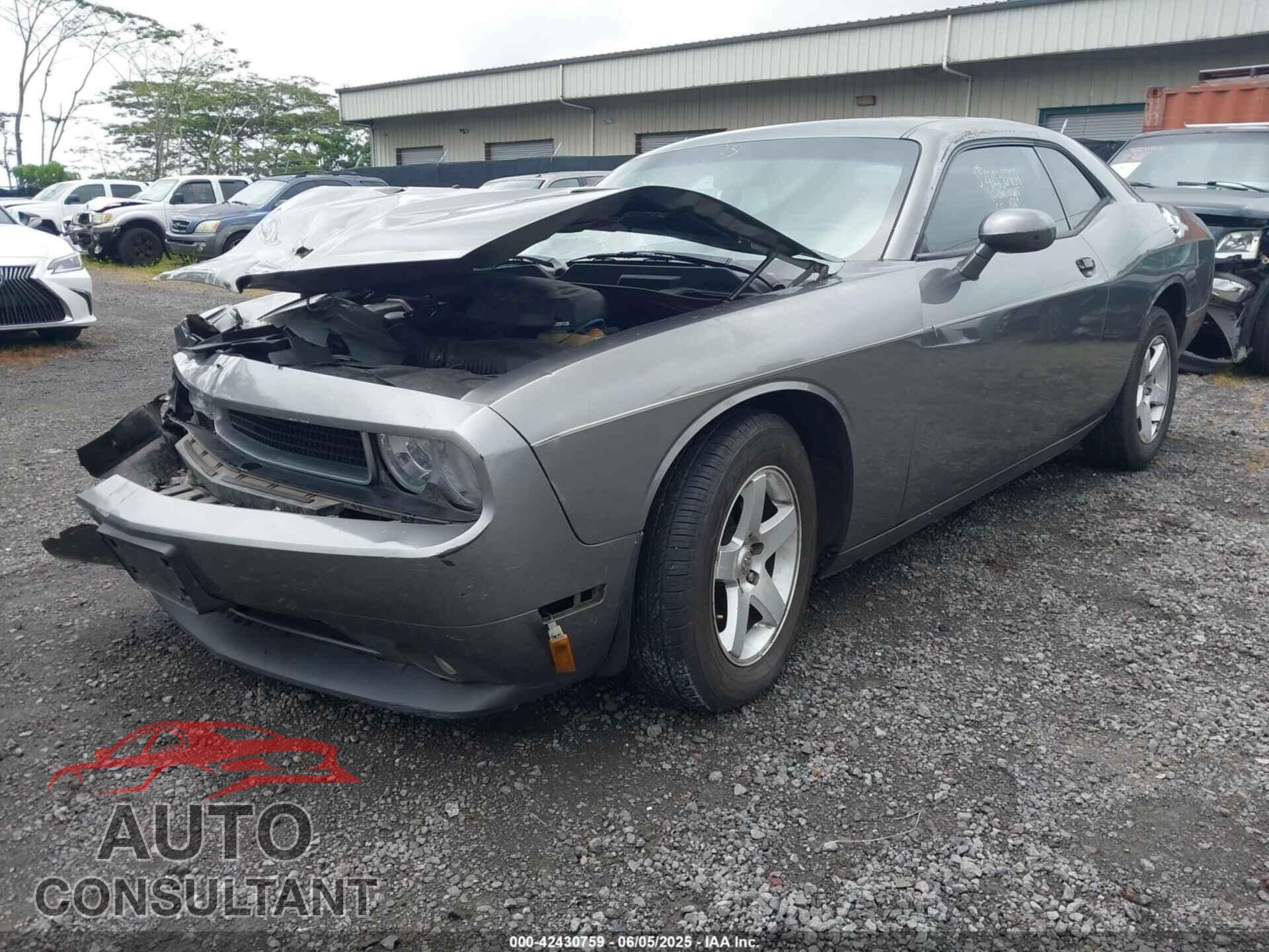 DODGE CHALLENGER 2012 - 2C3CDYAG4CH239261