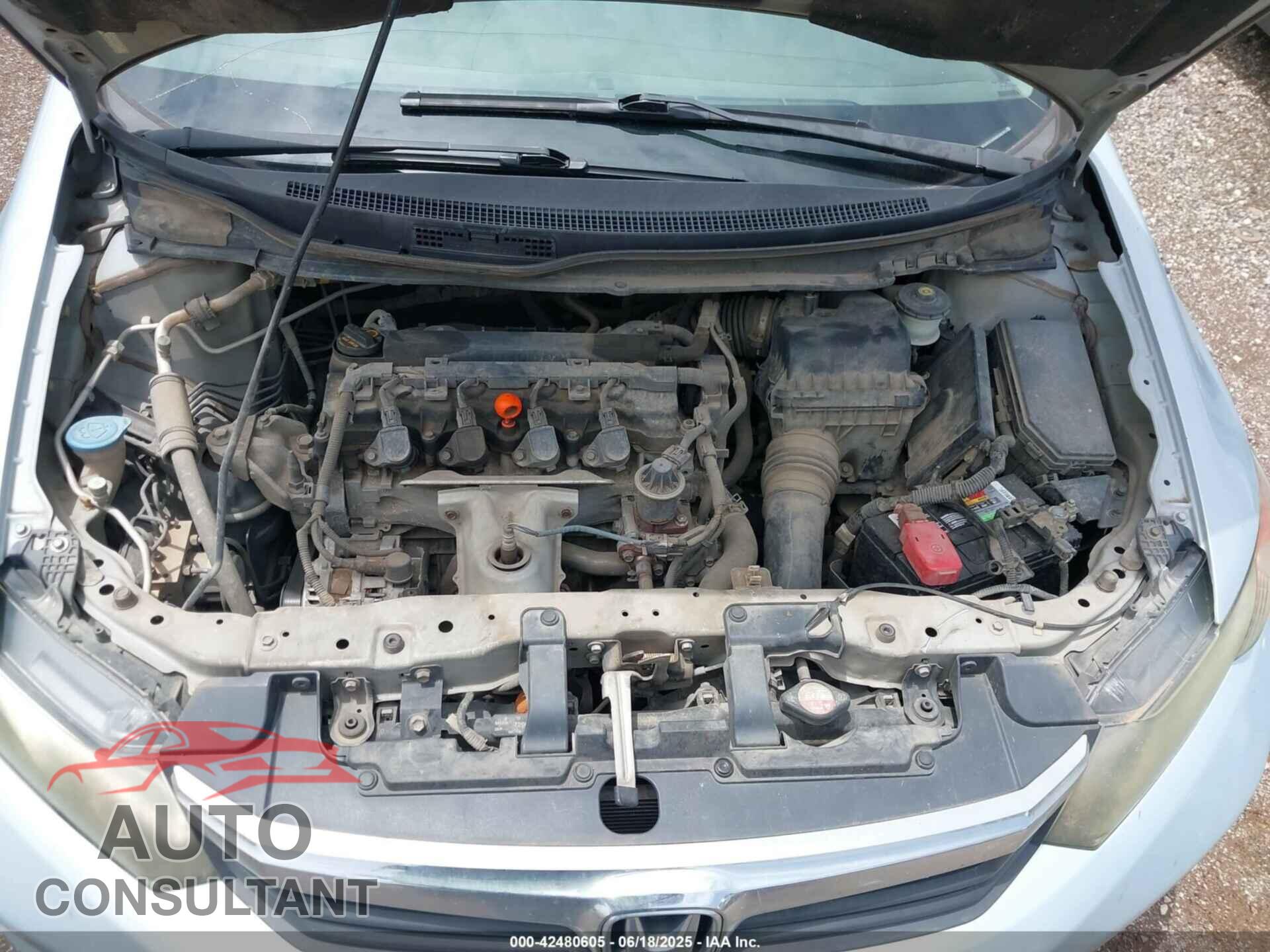 HONDA CIVIC 2012 - 2HGFB2F51CH555477