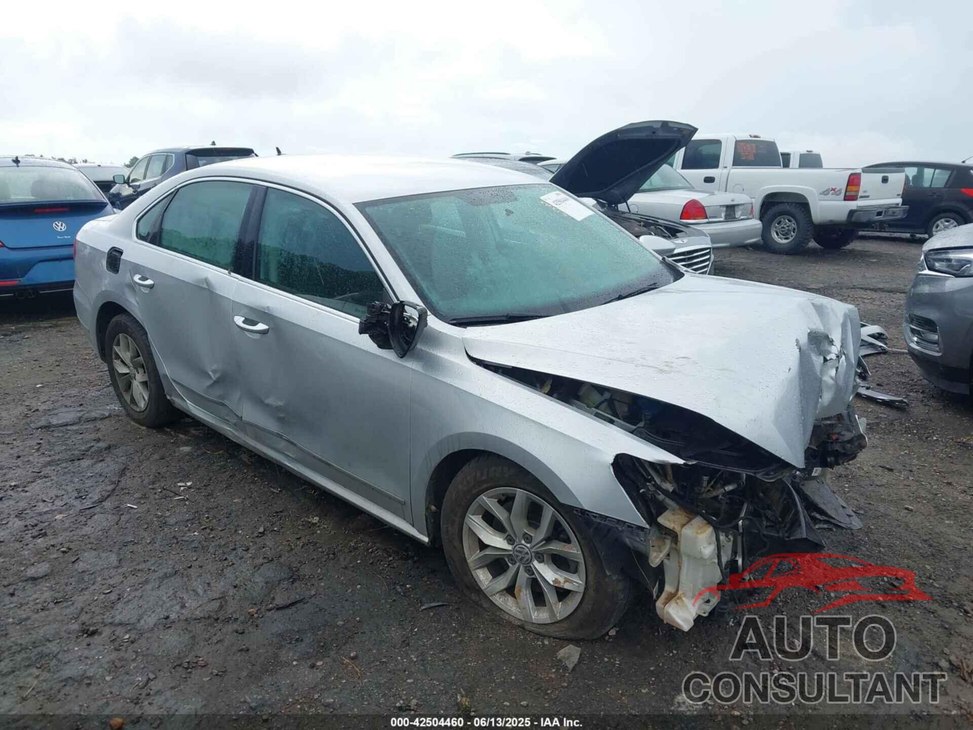 VOLKSWAGEN PASSAT 2016 - 1VWAT7A39GC020010