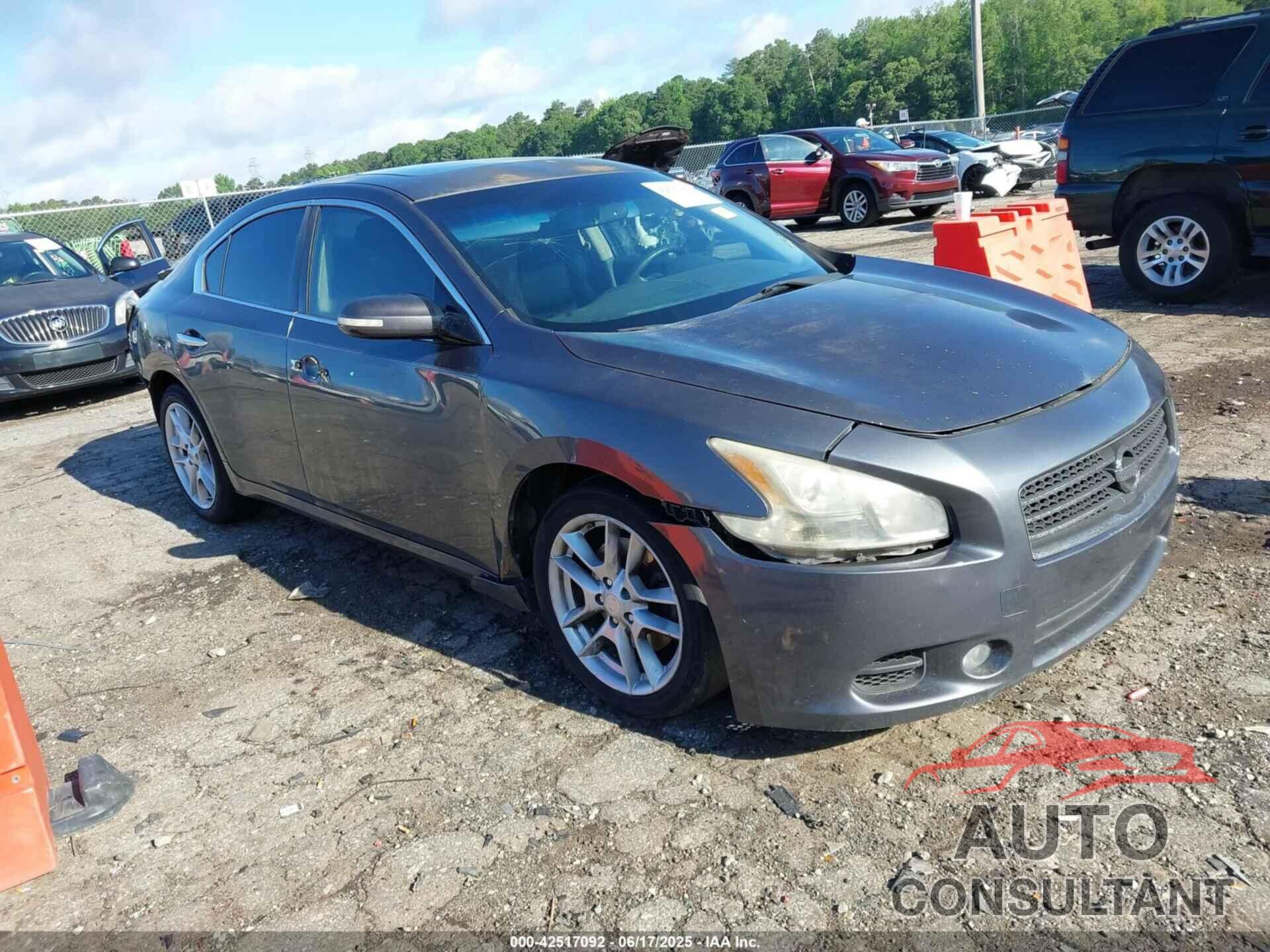 NISSAN MAXIMA 2011 - 1N4AA5AP5BC819765